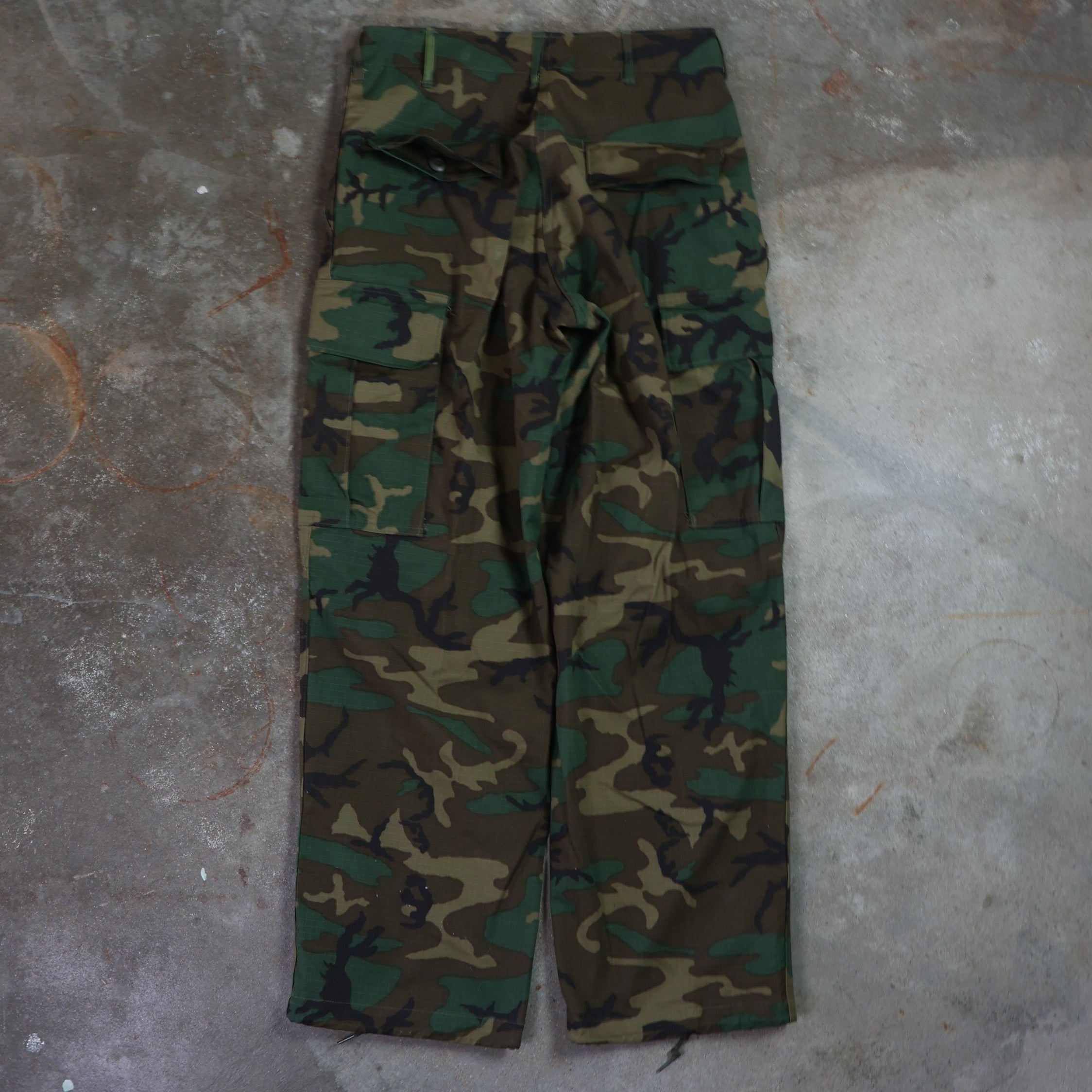 Military Camo Cargo Pants 70/80s (31")