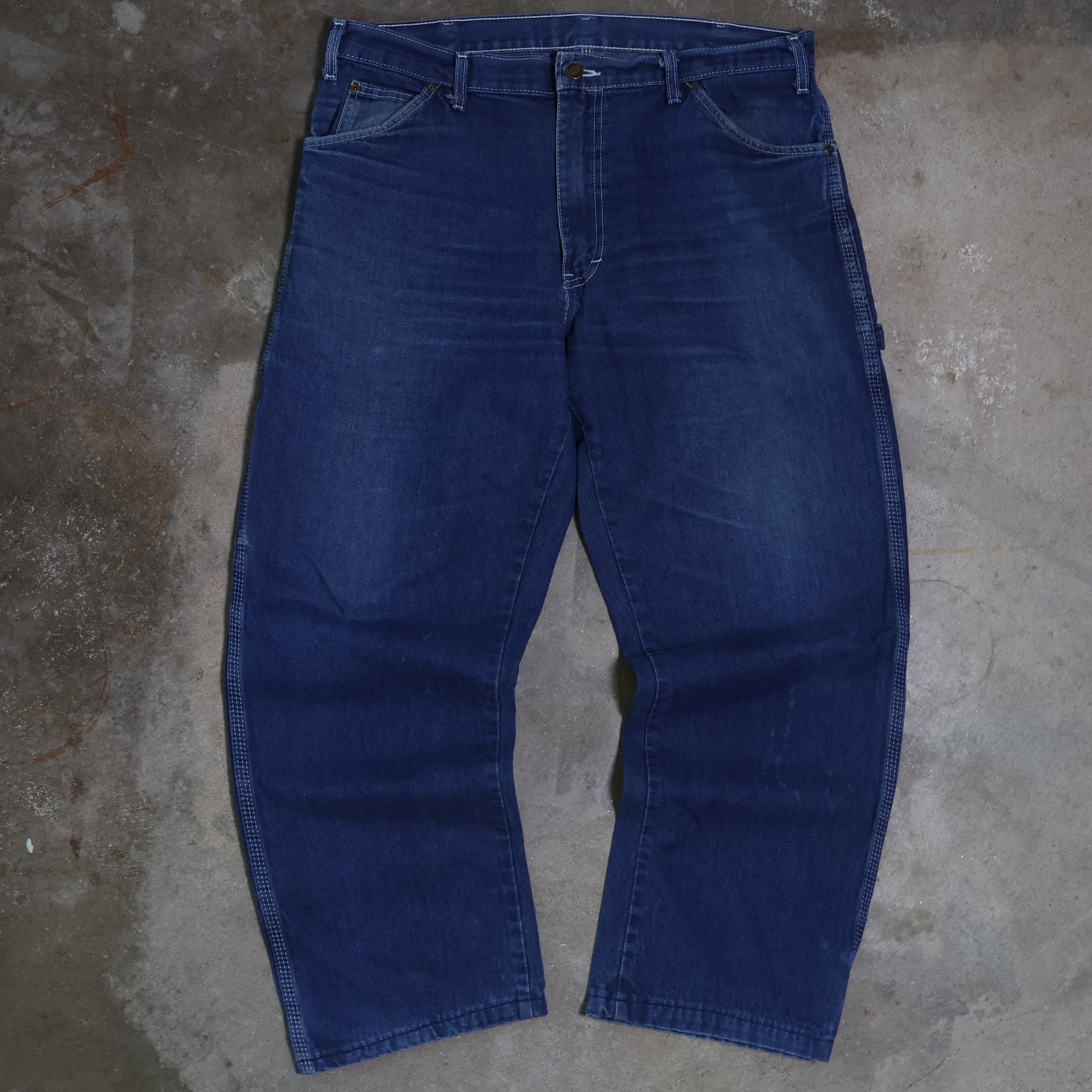 Dickies Dark Wash Carpenter Jeans (37")