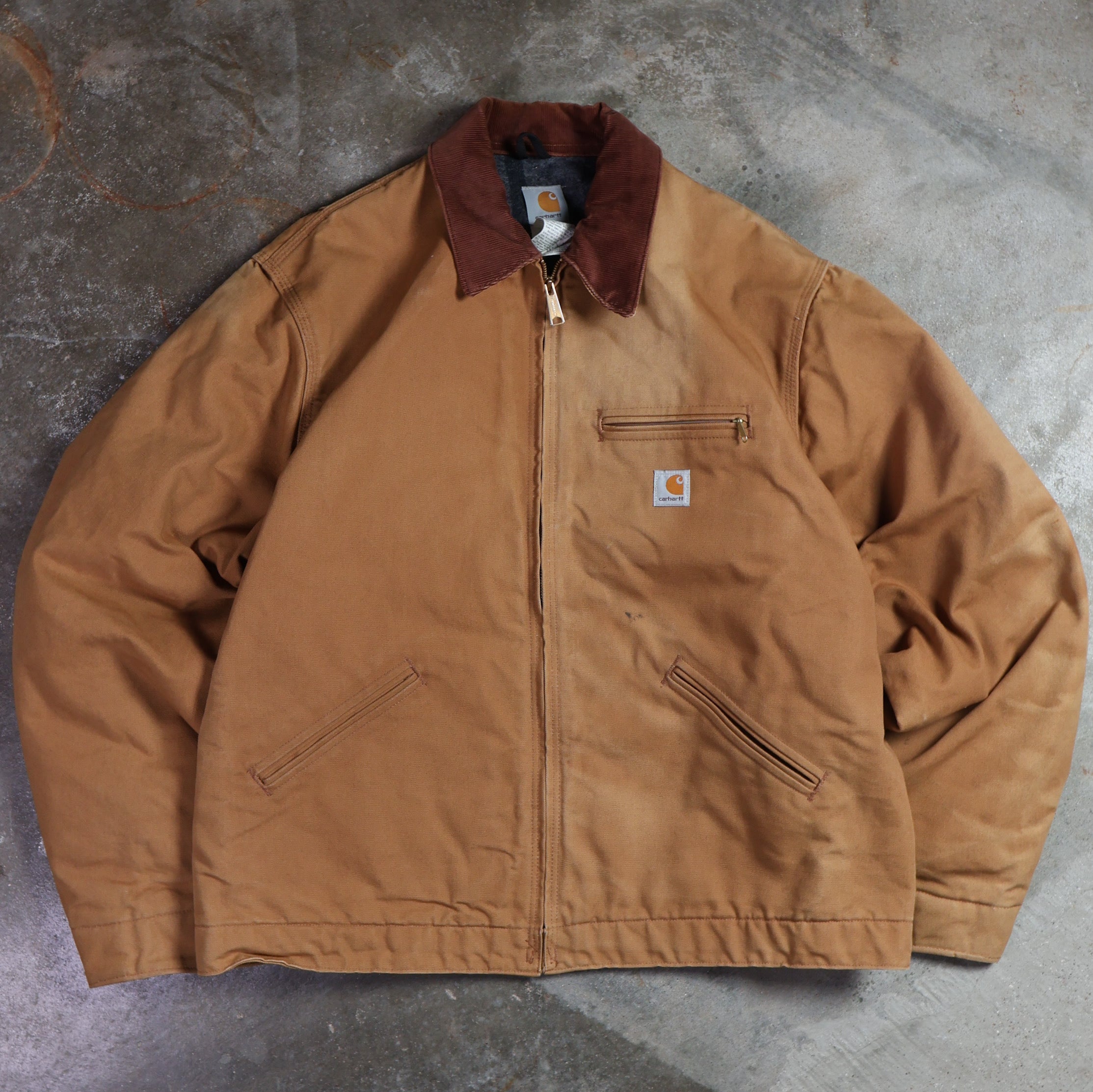 Tan Carhartt Detroit Jacket (XXL)