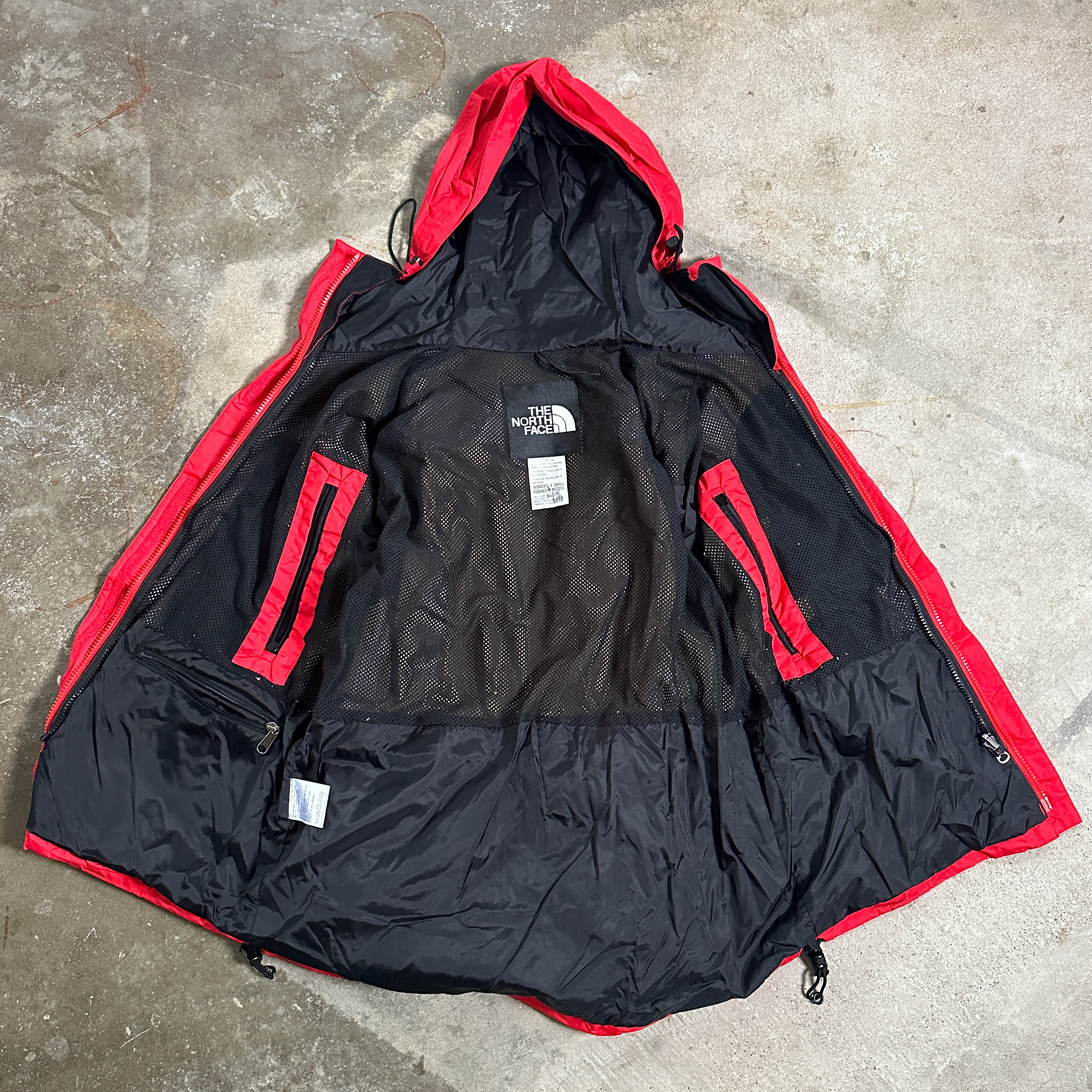 North Face Gore-Tex Red Shell Jacket (XS)