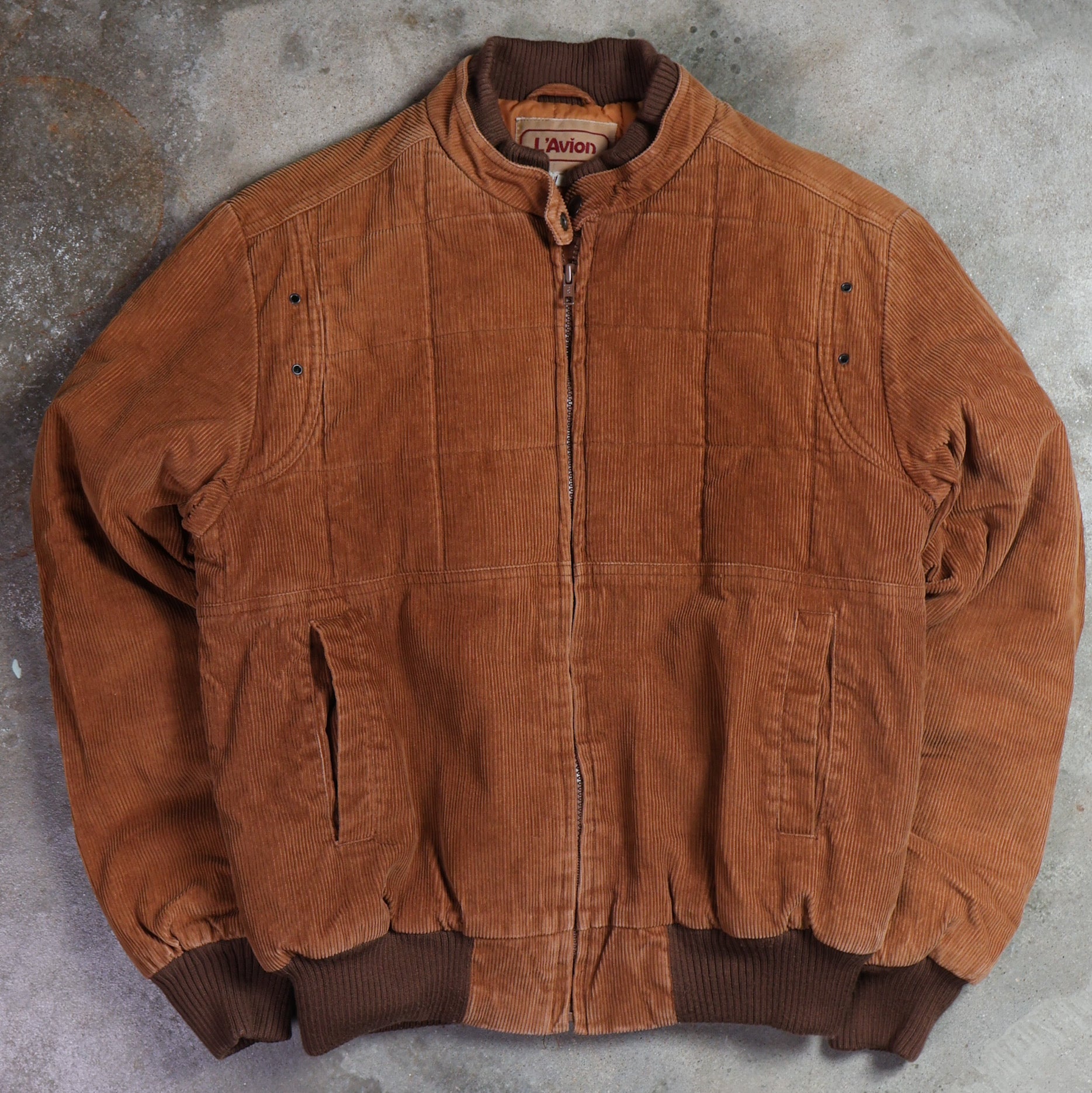 Caramel Corduroy Jacket 80s (Medium)