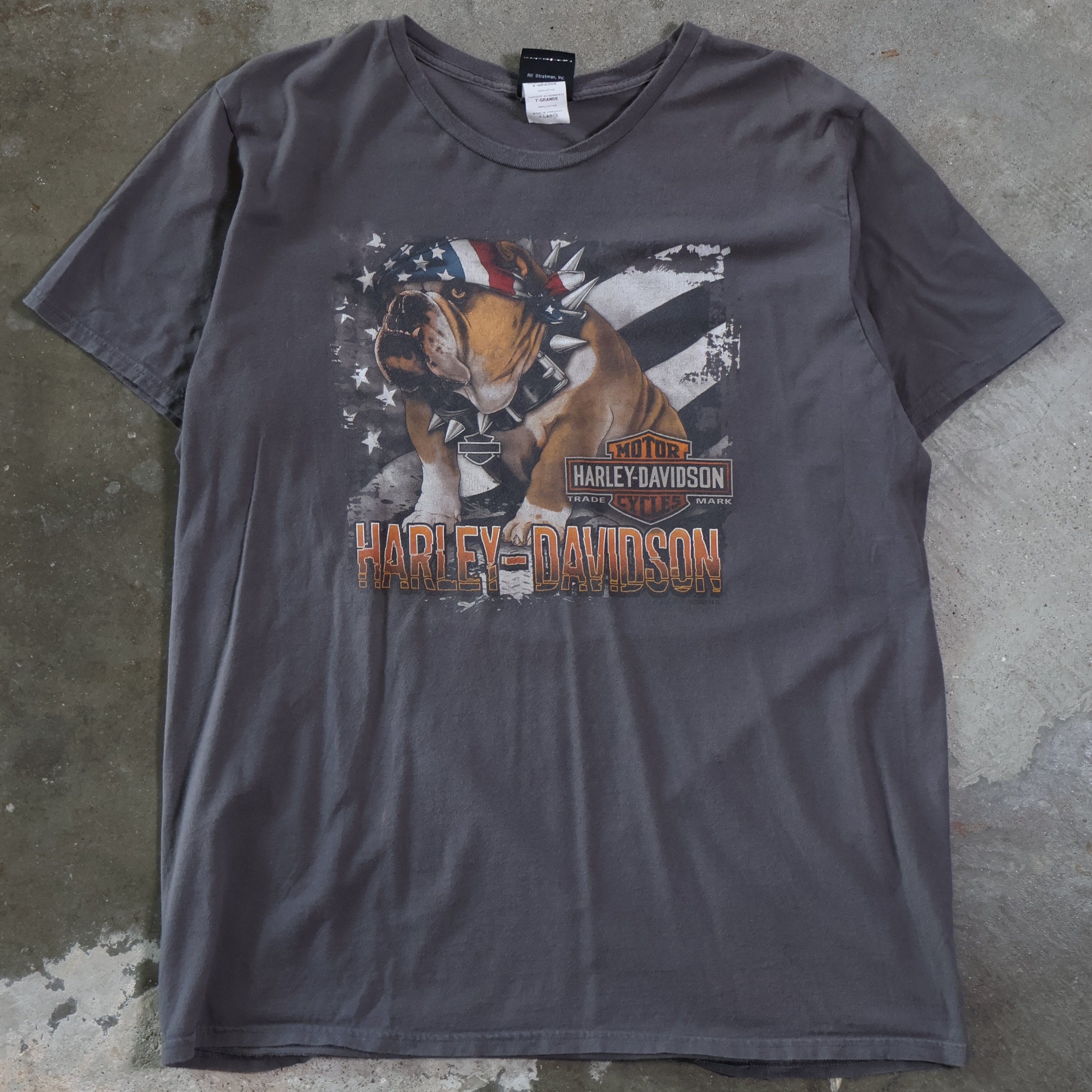 Harley Davidson Bulldog T-Shirt (Large)