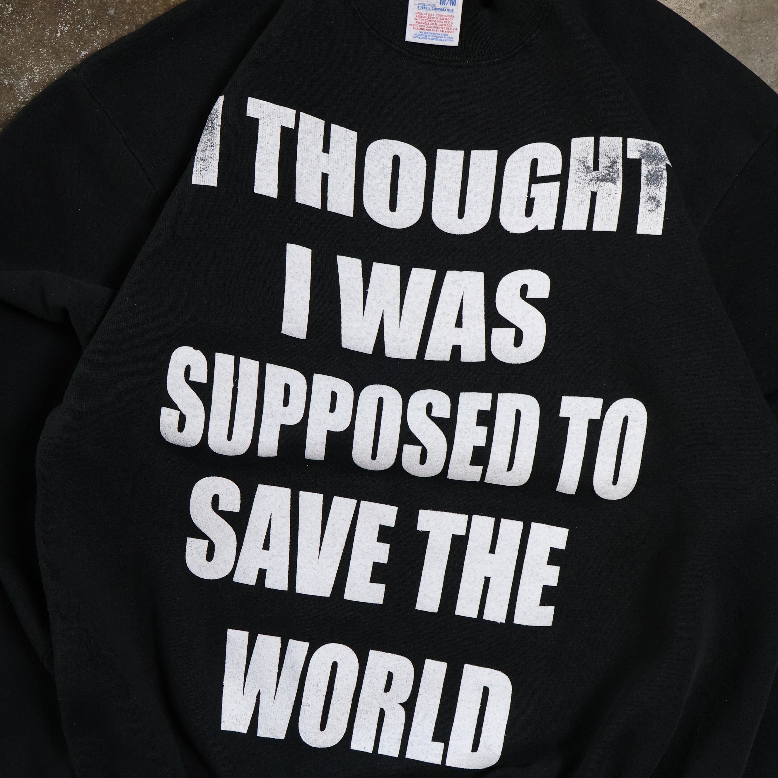 “The Heavyweight Champ” Sweatshirt (Medium)