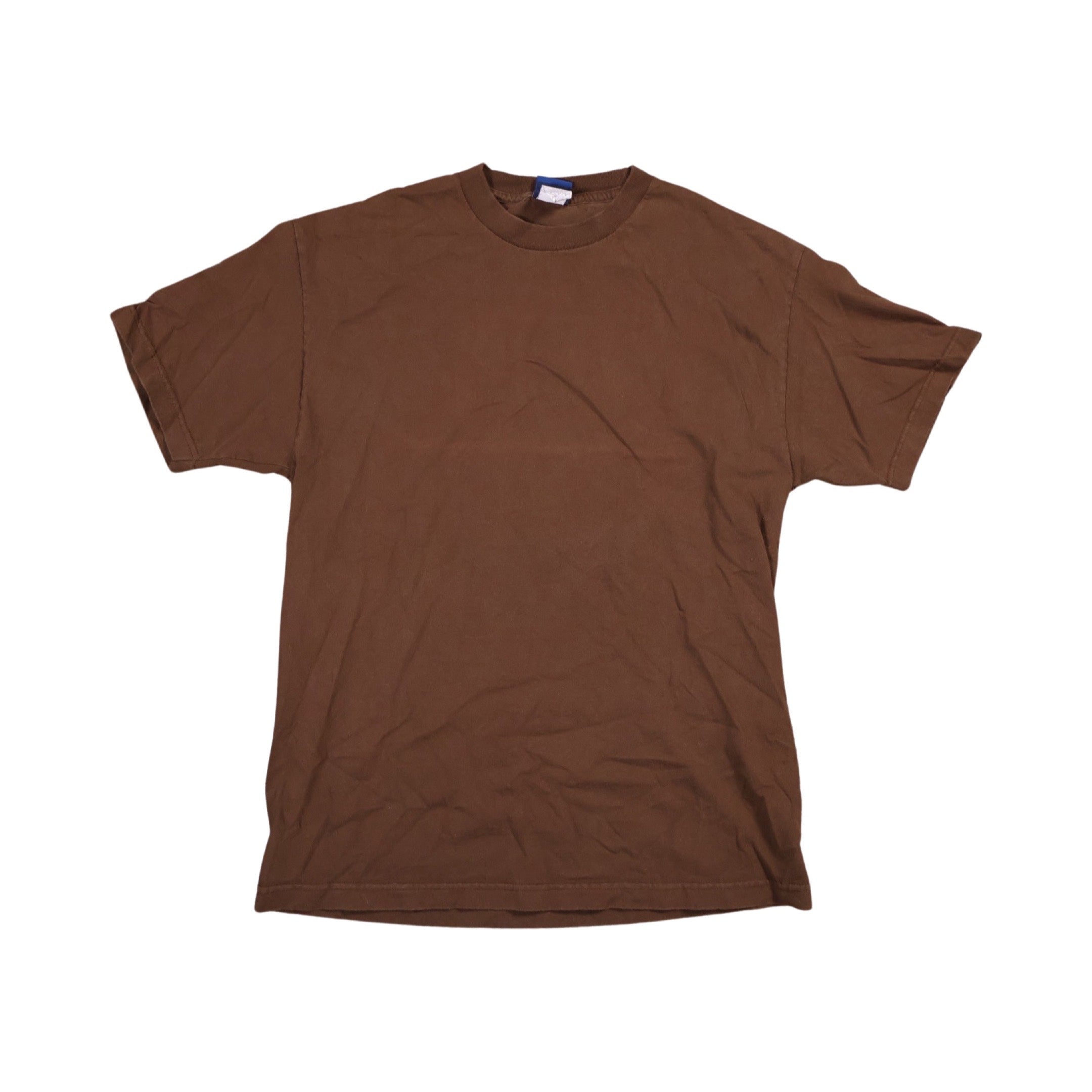 Brown 00s Blank T-Shirt Essential (Large)