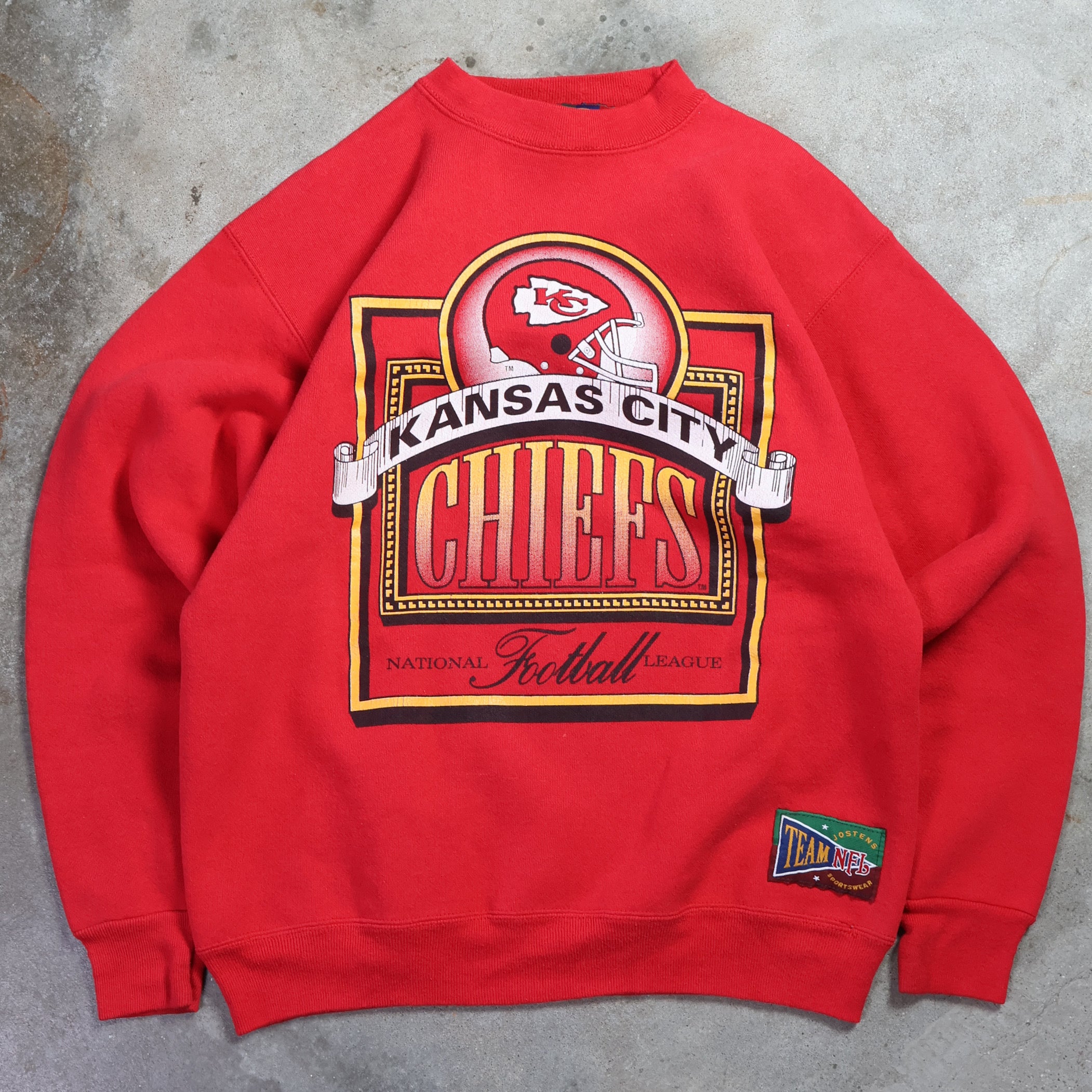 Kansas City Chiefs NFL Sweatshirt 90s (Medium)