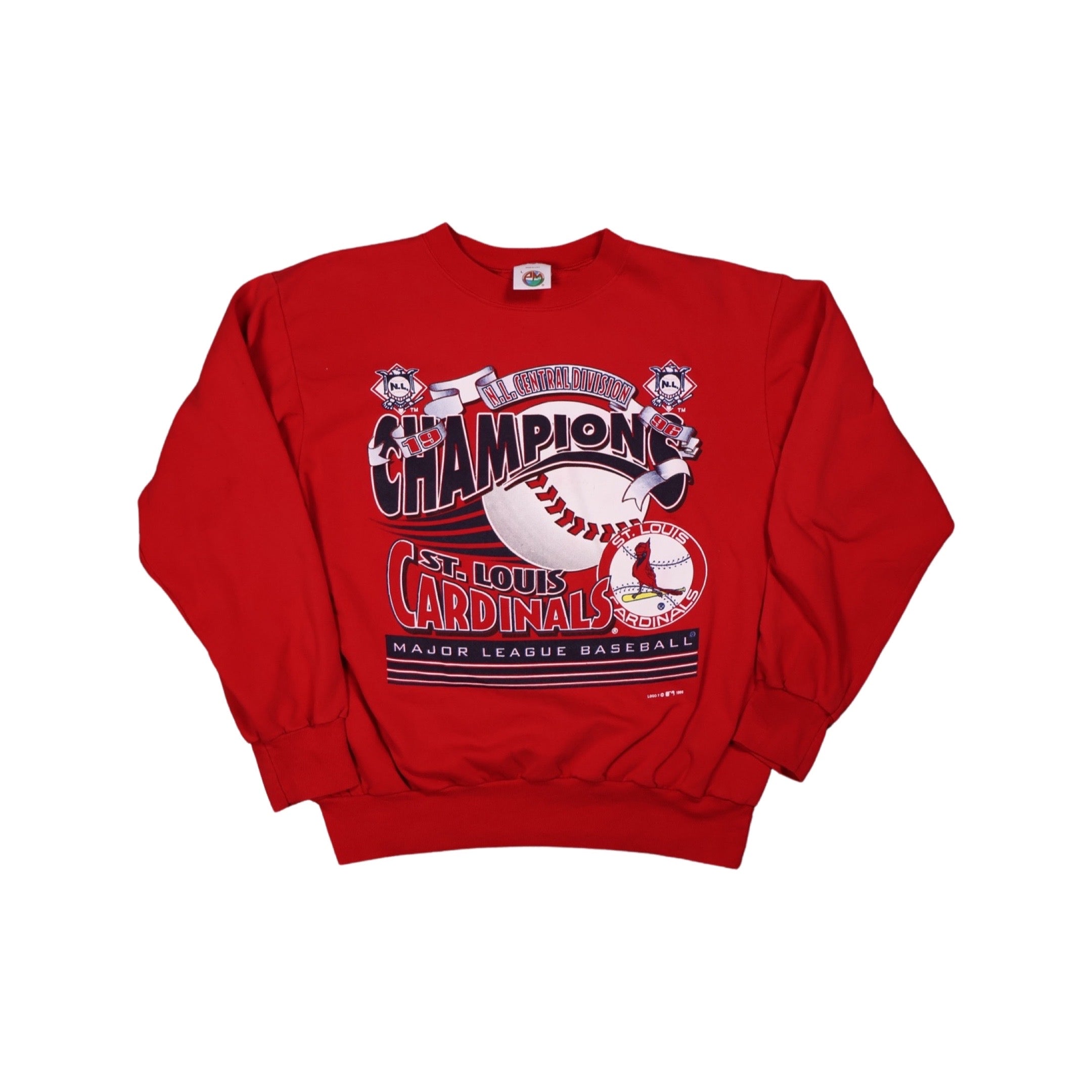 St. Louis Cardinals 1996 Division Champs Sweater (Large)