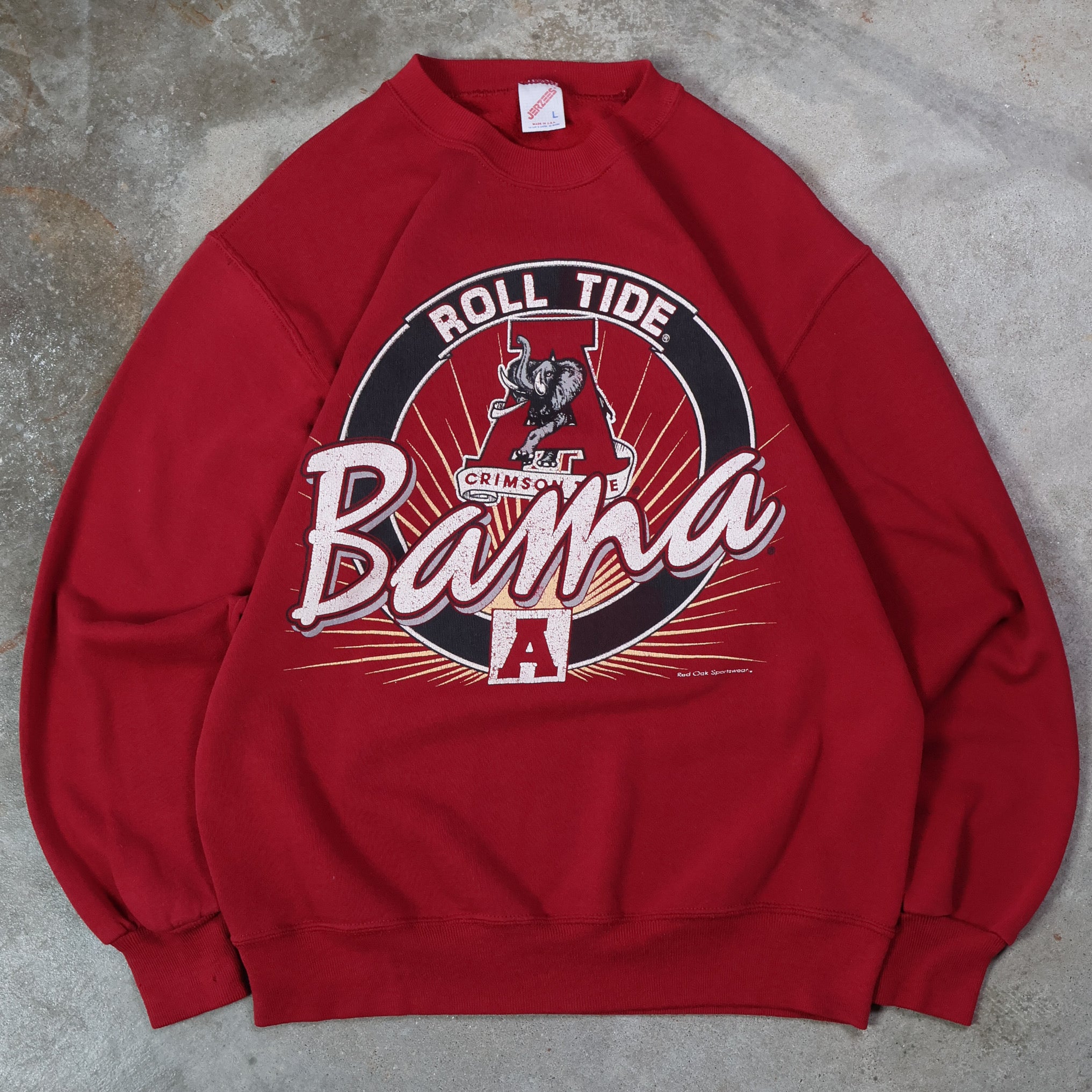 Alabama Crimson Tide Sweatshirt 90s (Medium)