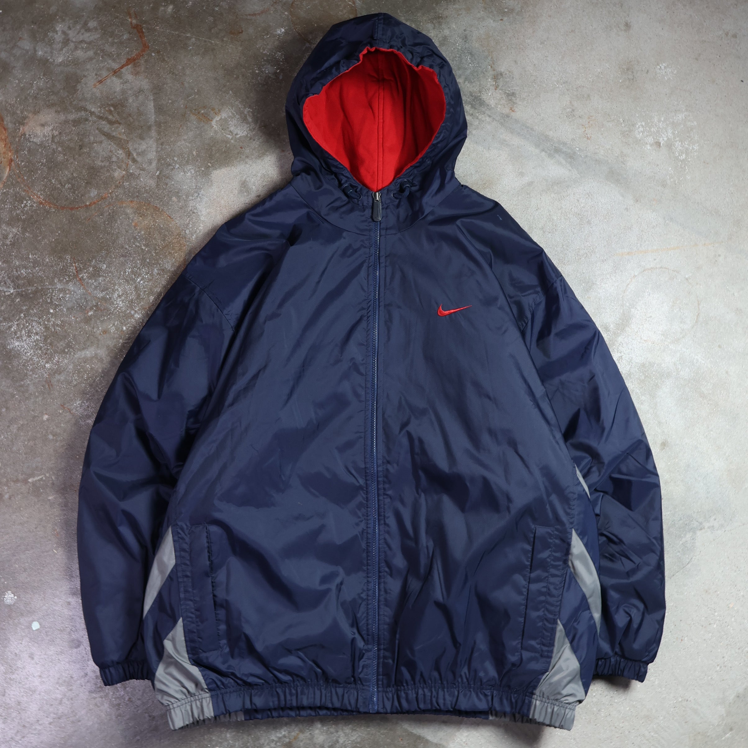 Navy Nike Puffer Jacket 90s (XXL)