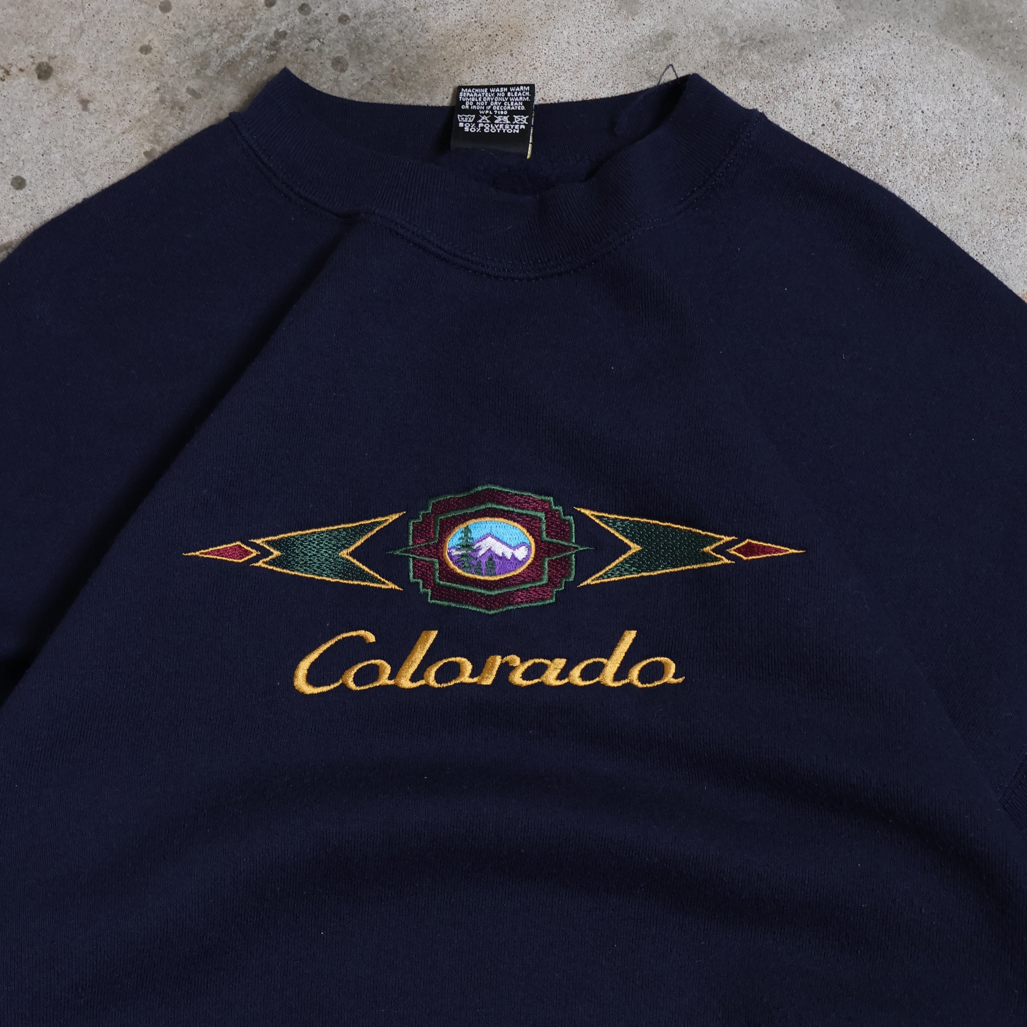 Colorado Embroidered Sweatshirt 90s (Large)