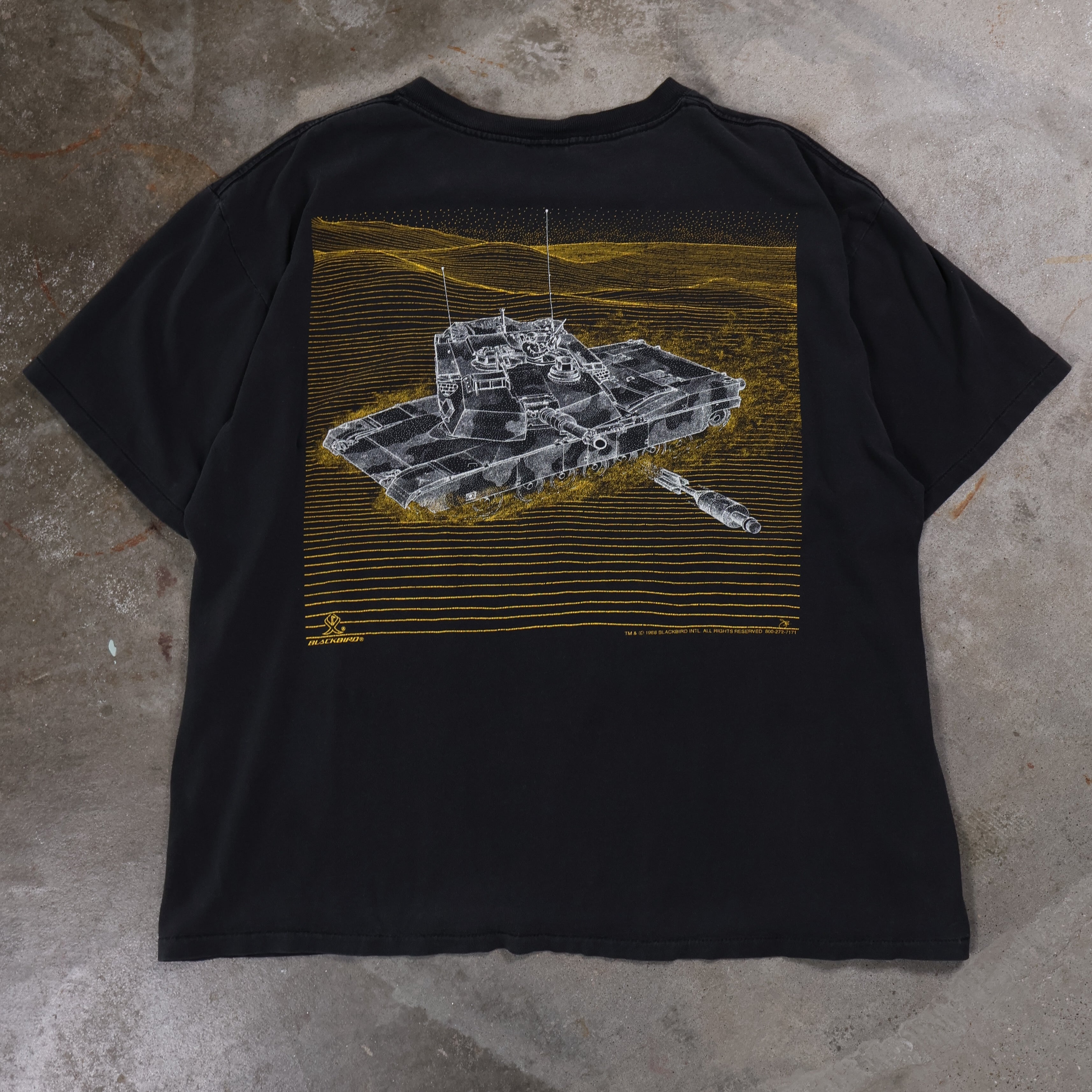 Blackbird Military Tank T-Shirt 1988 (XL)