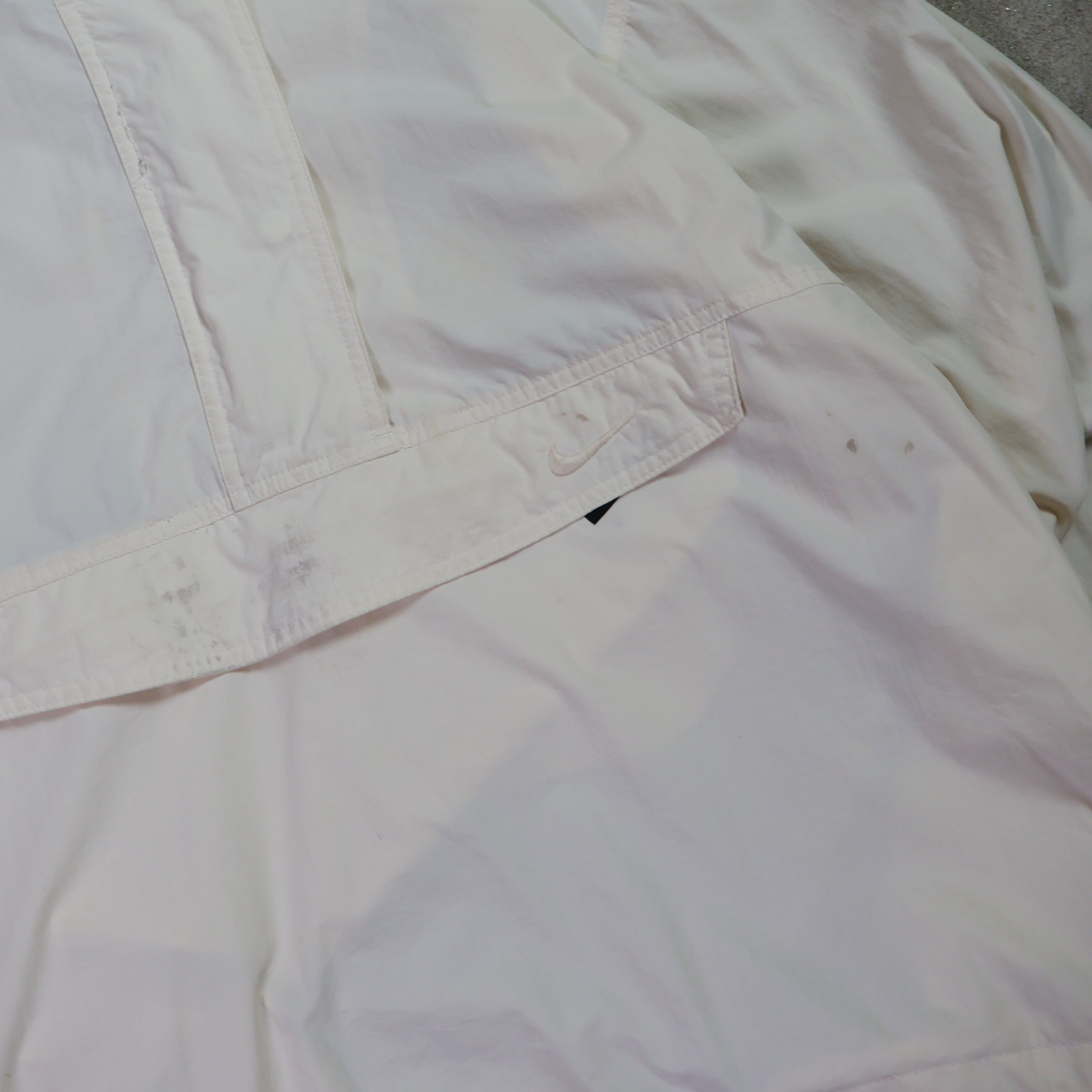 White Nike Anorek Jacket 90s (Medium)