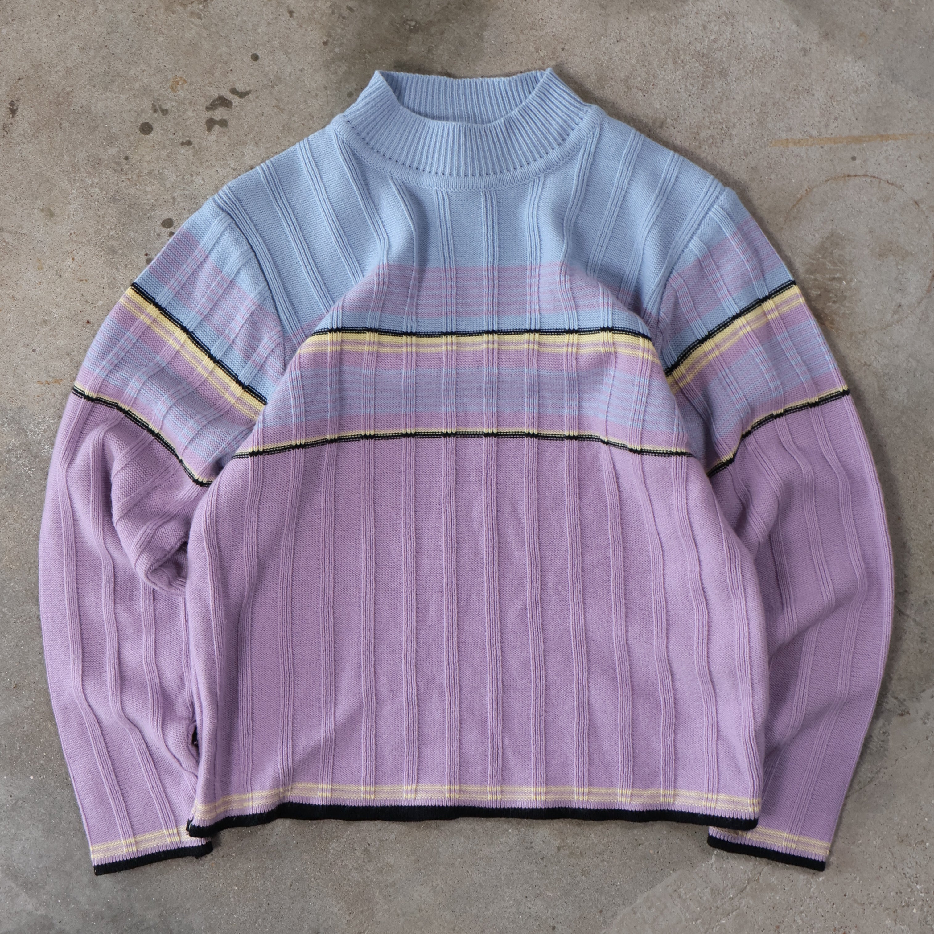 Pastel Knit Sweater 90s (Small)