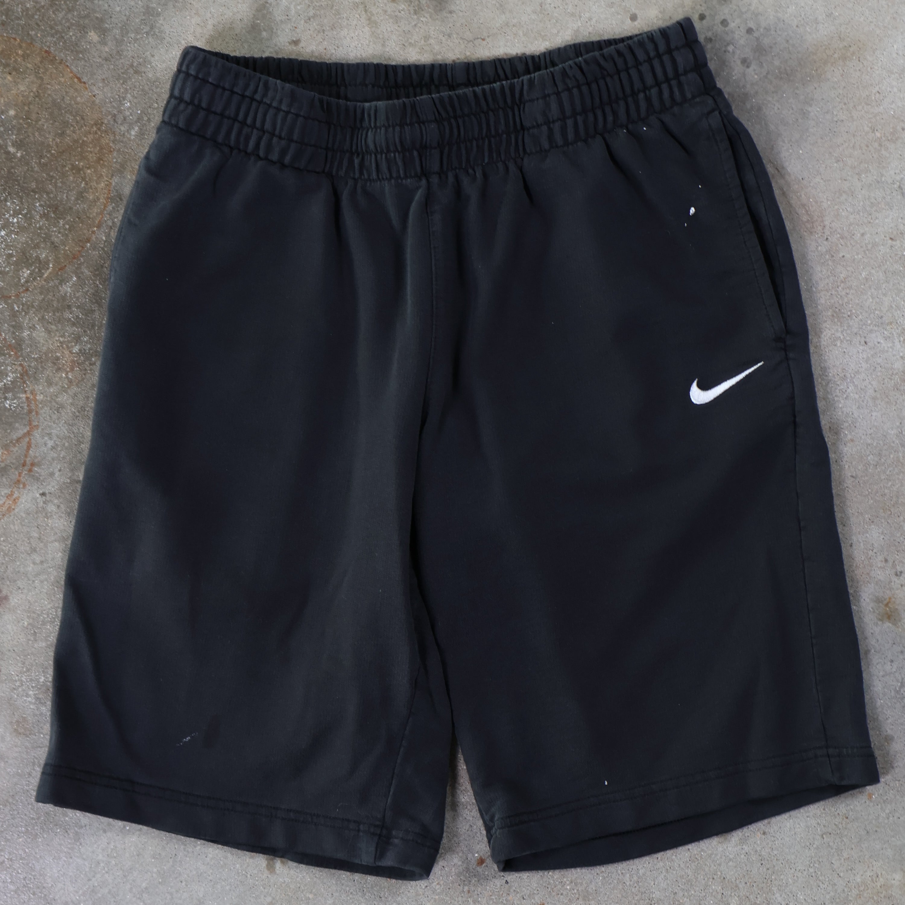 Black Nike Cotton Shorts (Small)