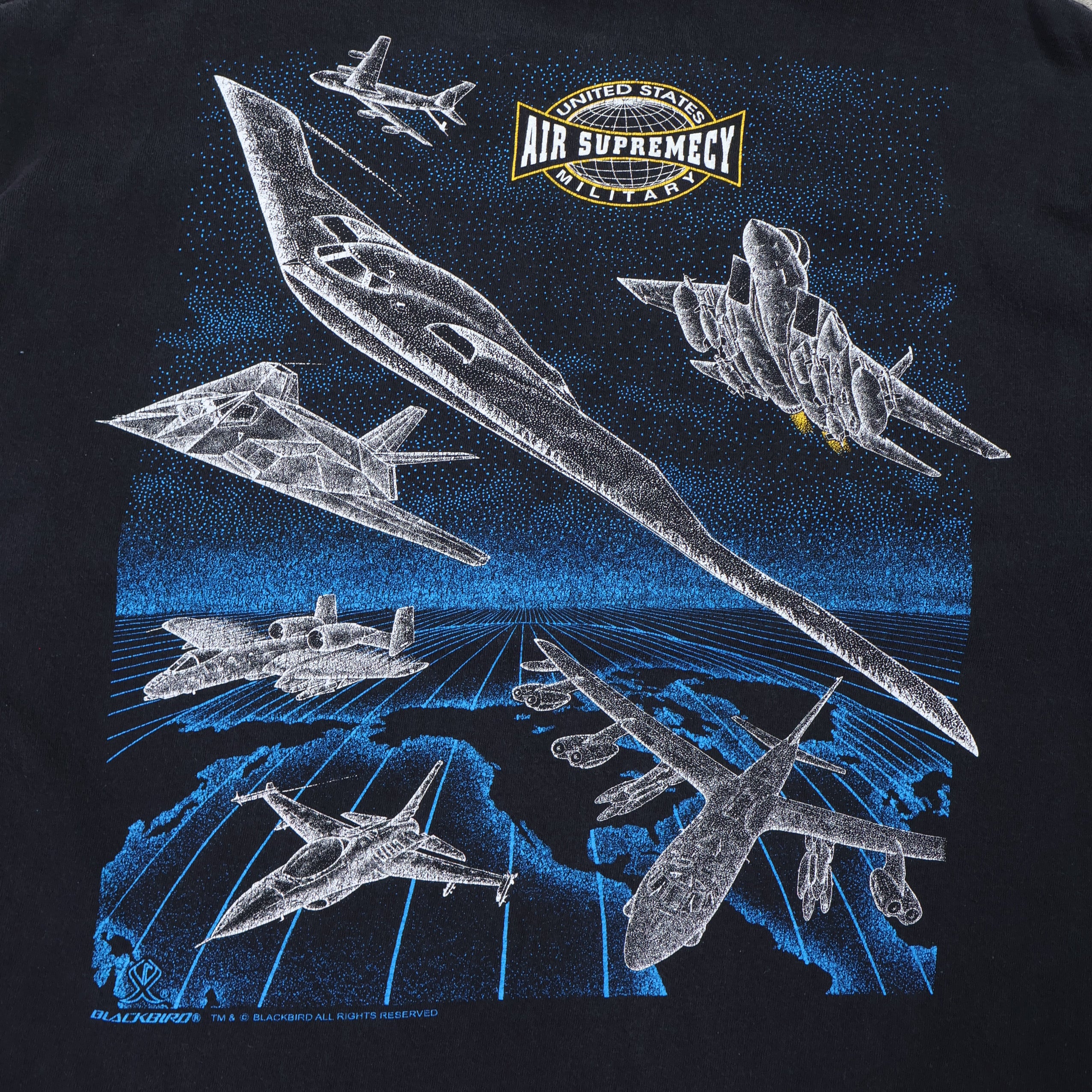 Air Supremacy Fighter Jet T-Shirt 90s (XL)