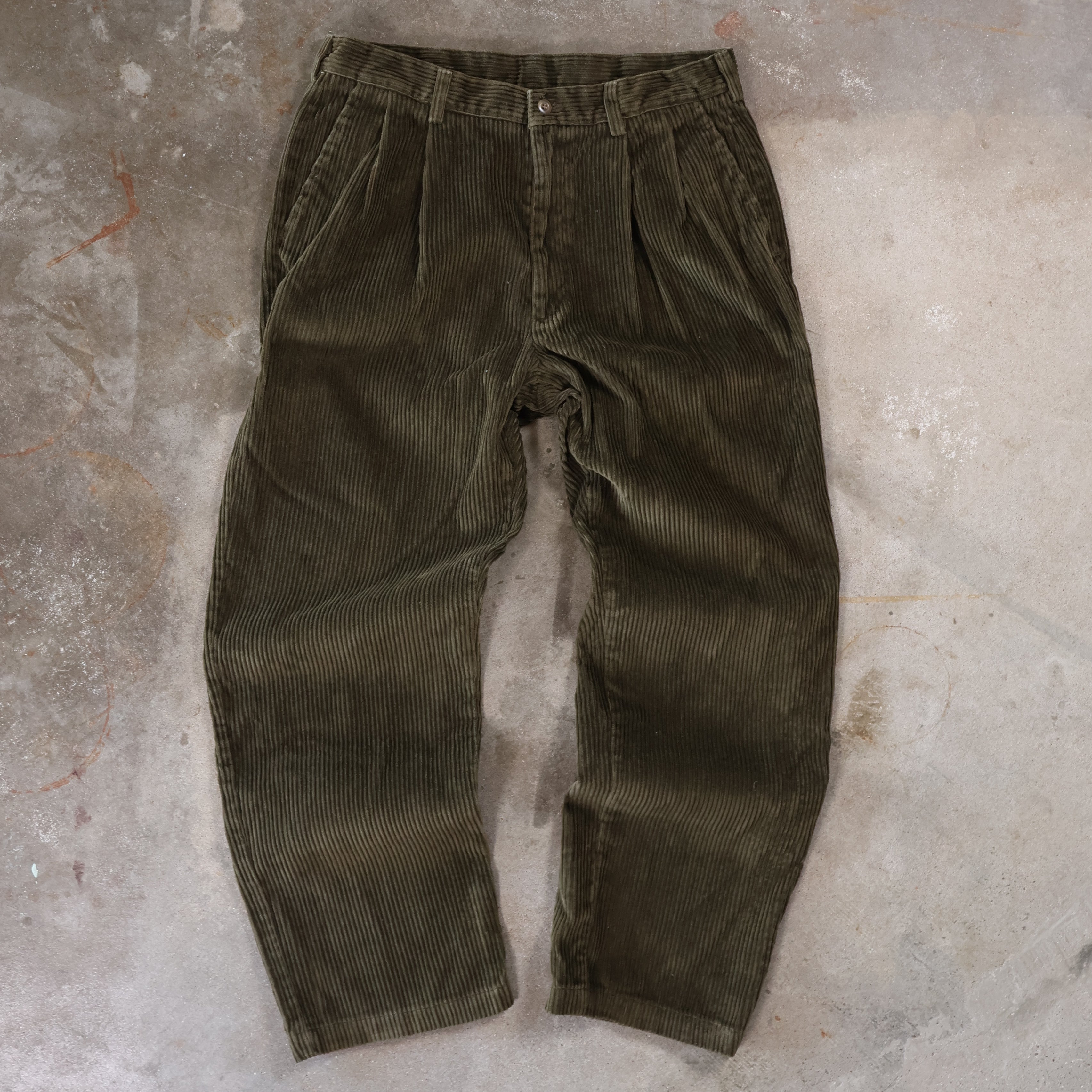 Green Corduroy Pants (32")