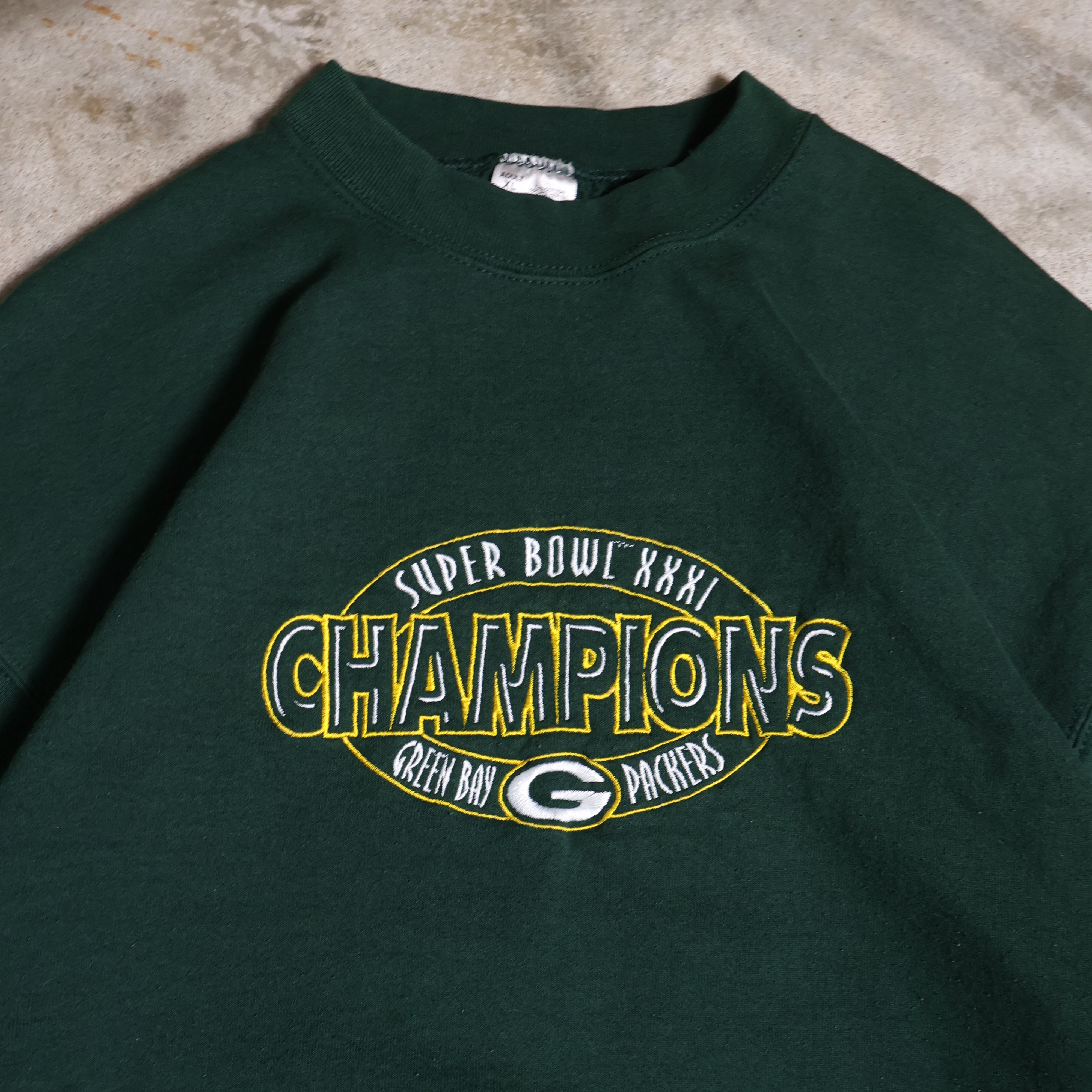 Green Bay Packers Super Bowl Champs Sweatshirt 1997 (XL)