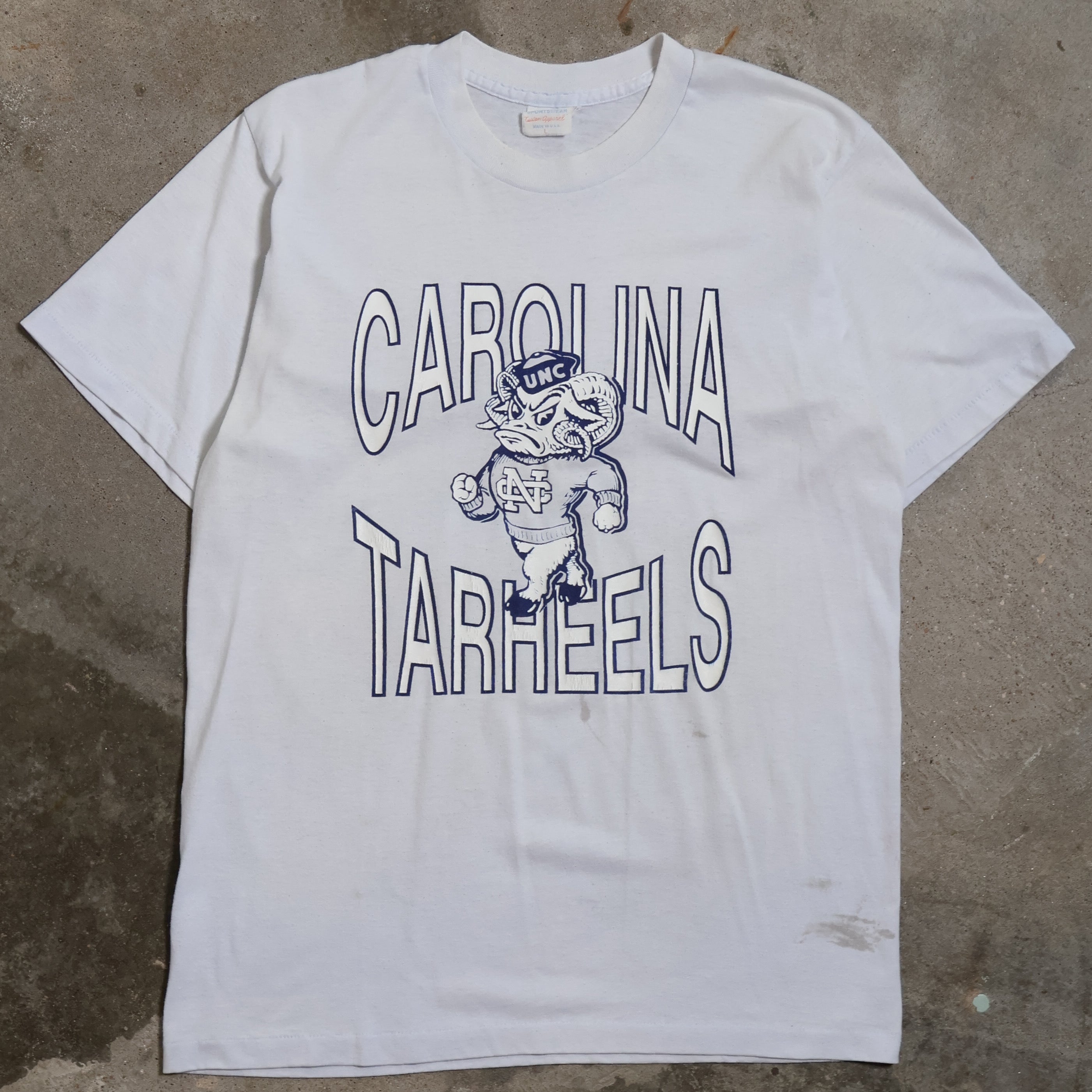 North Carolina Tarheels T-Shirt 80s (Large)