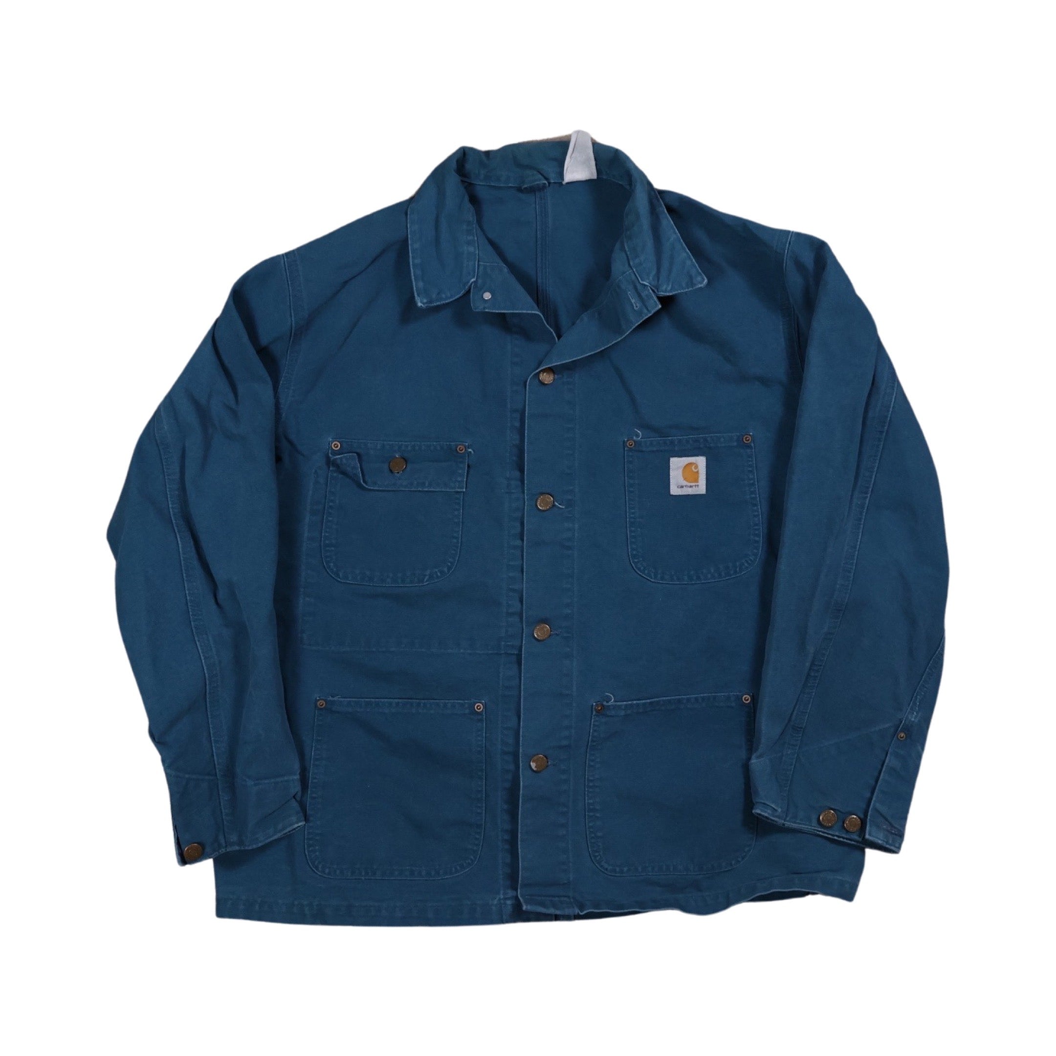 Teal Carhartt 90s Chore Jacket (XL)