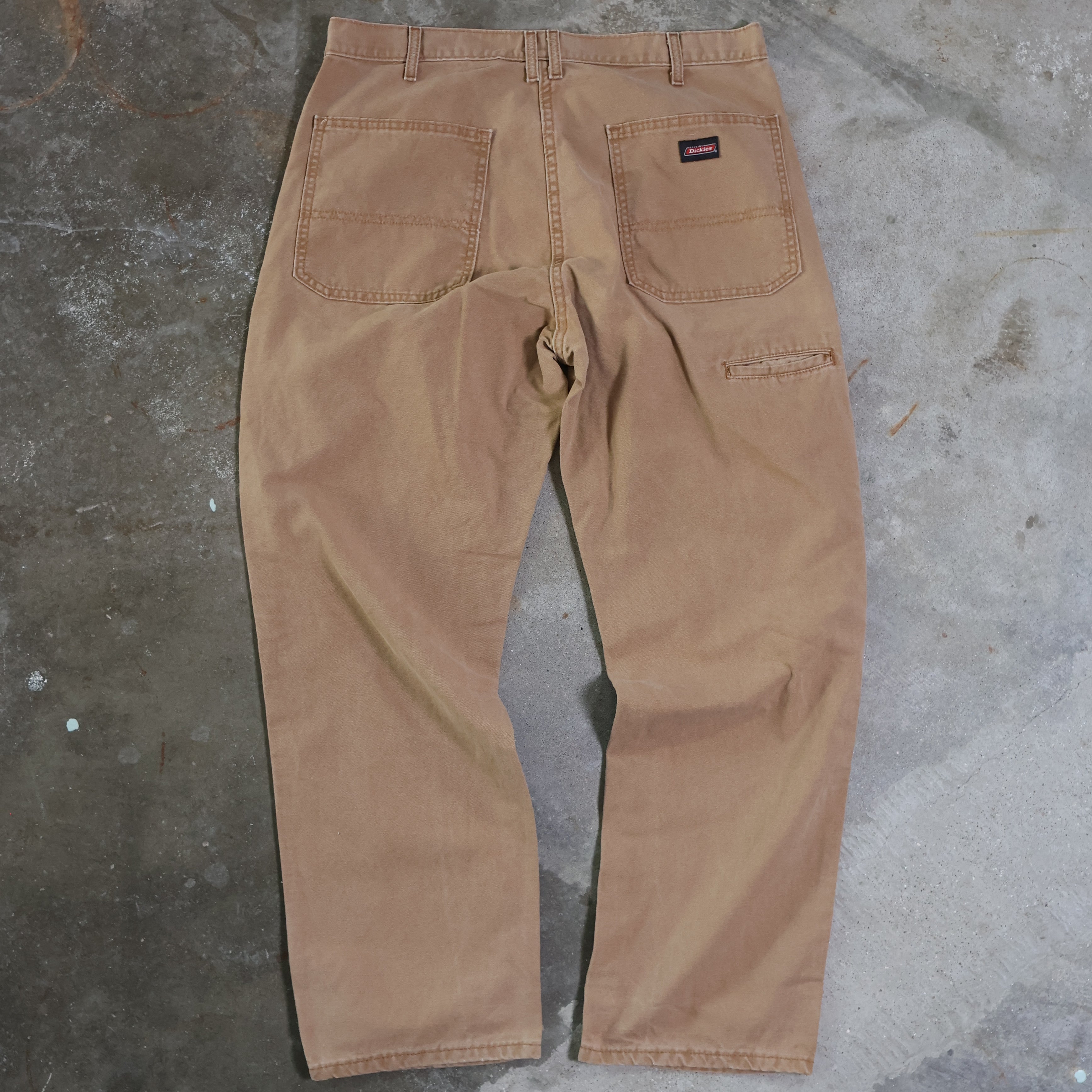 Tan Dickies Carpenter Pants (35")