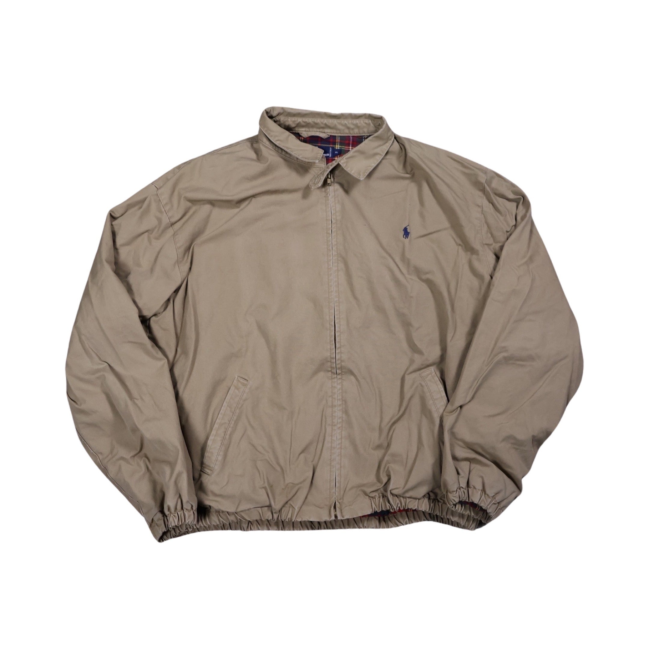 Tan Polo Harrington Jacket (XL)