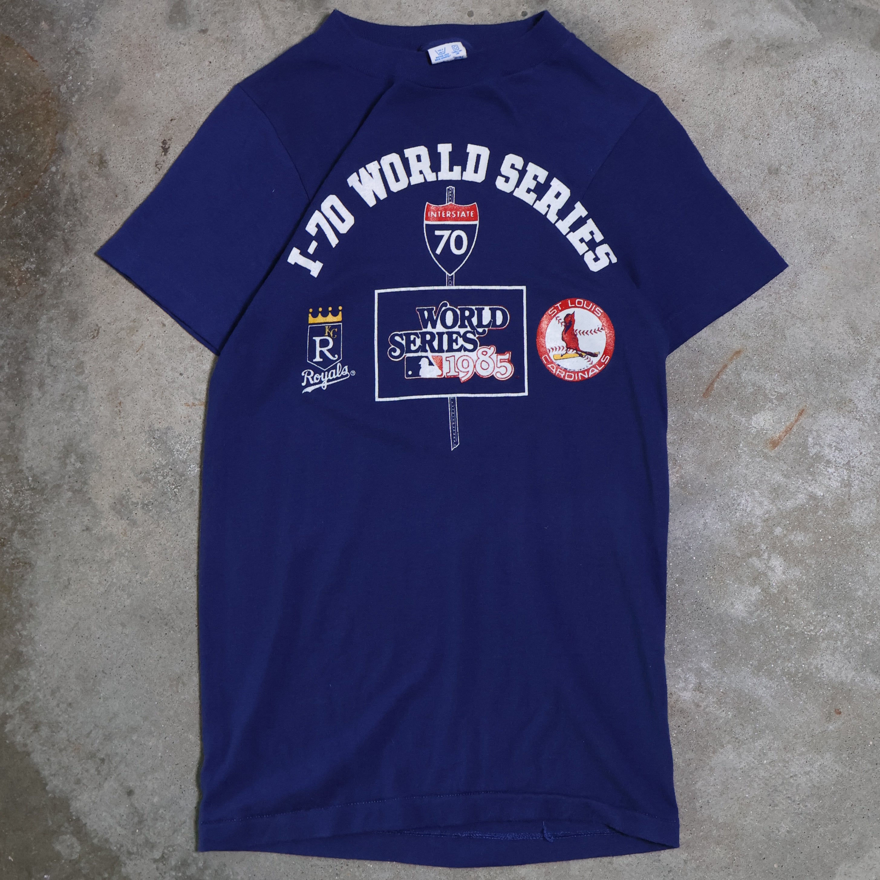 World Series 1985 Royals vs. Cardinals T-Shirt (Small)