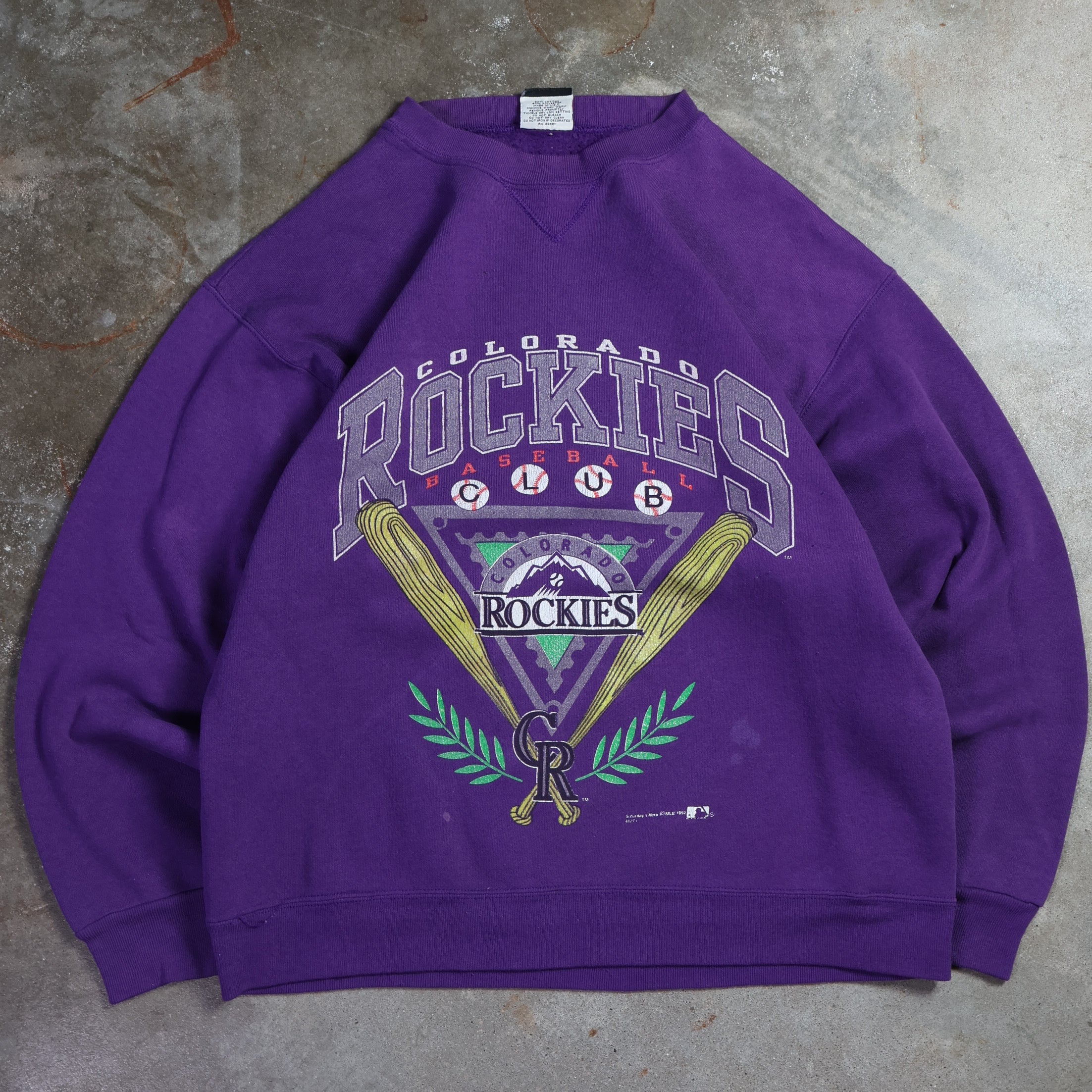 Colorado Rockies MLB Sweatshirt 90s (Large)