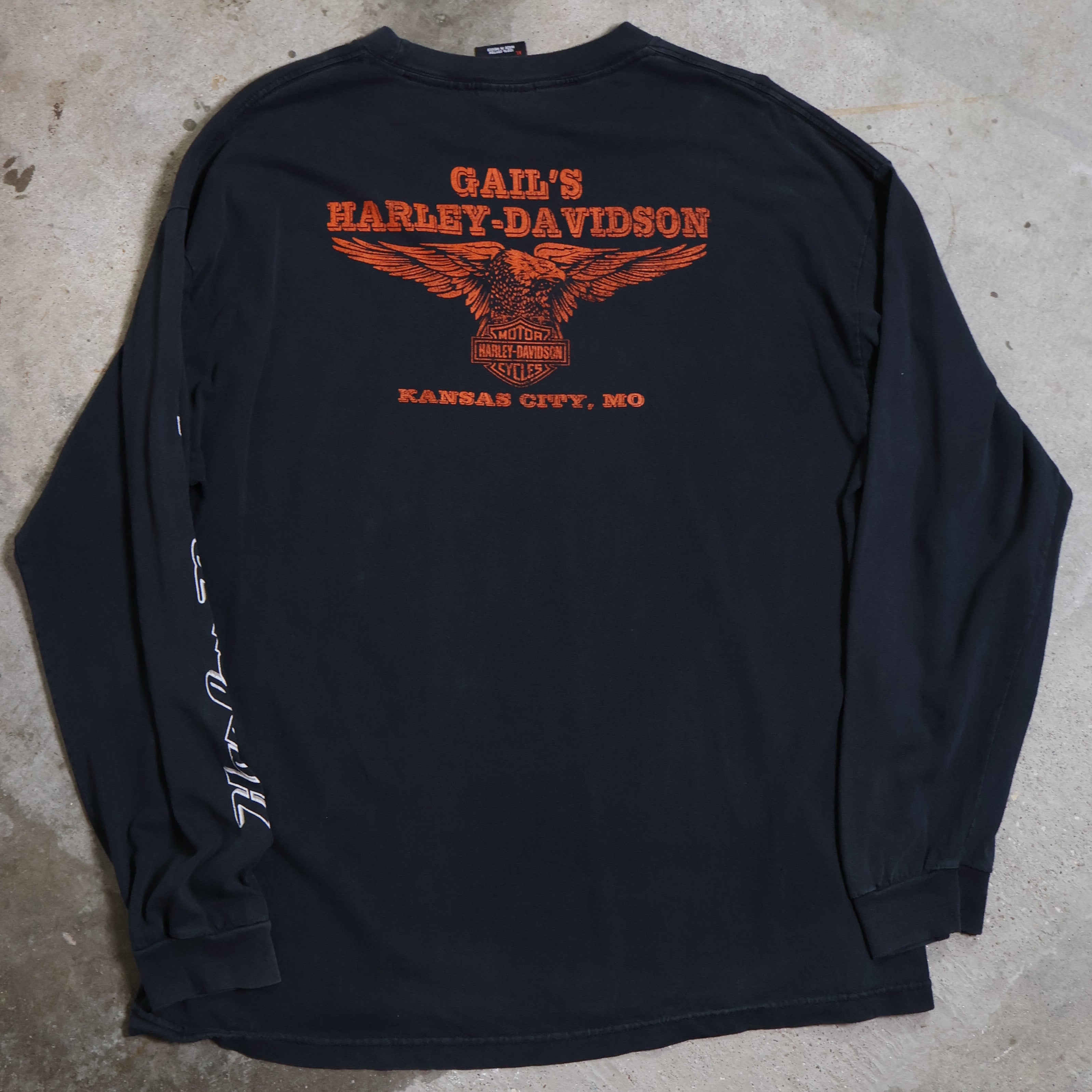 Harley Davidson Motorcycles KC Longsleeve T-Shirt (XL)