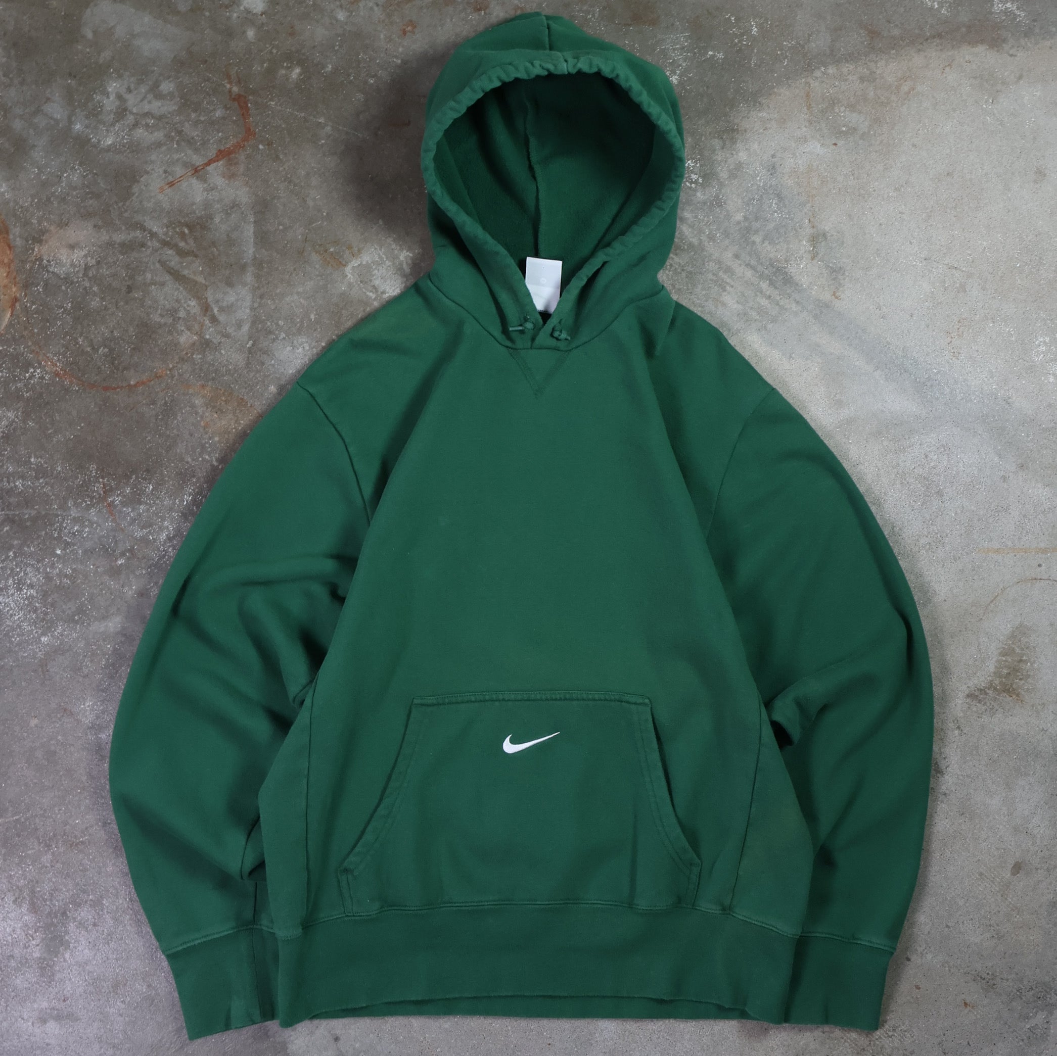 Green Nike Centerswoosh Hoodie (Medium)