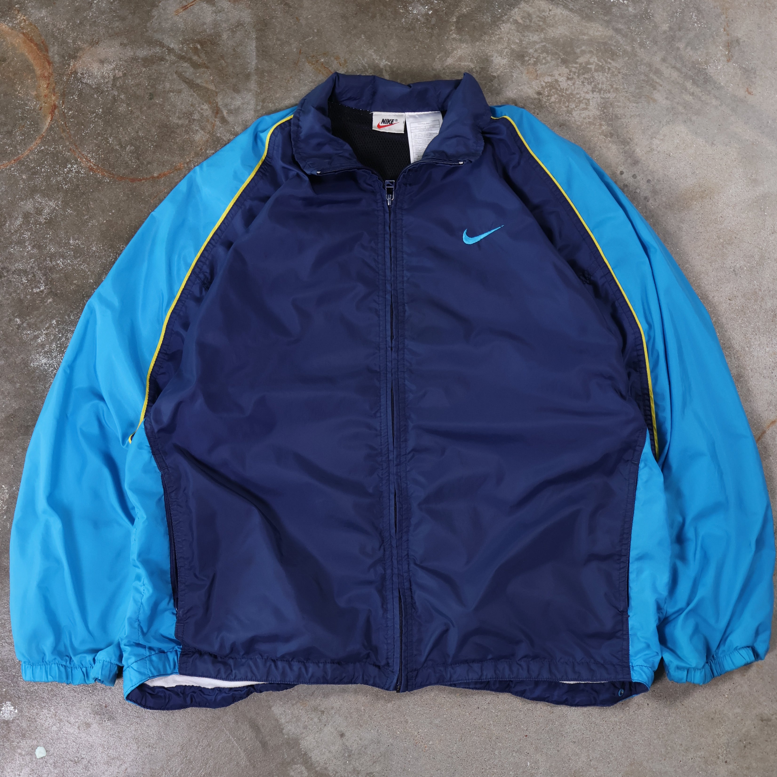 Blue Nike Windbreaker Jacket 90s (Small)