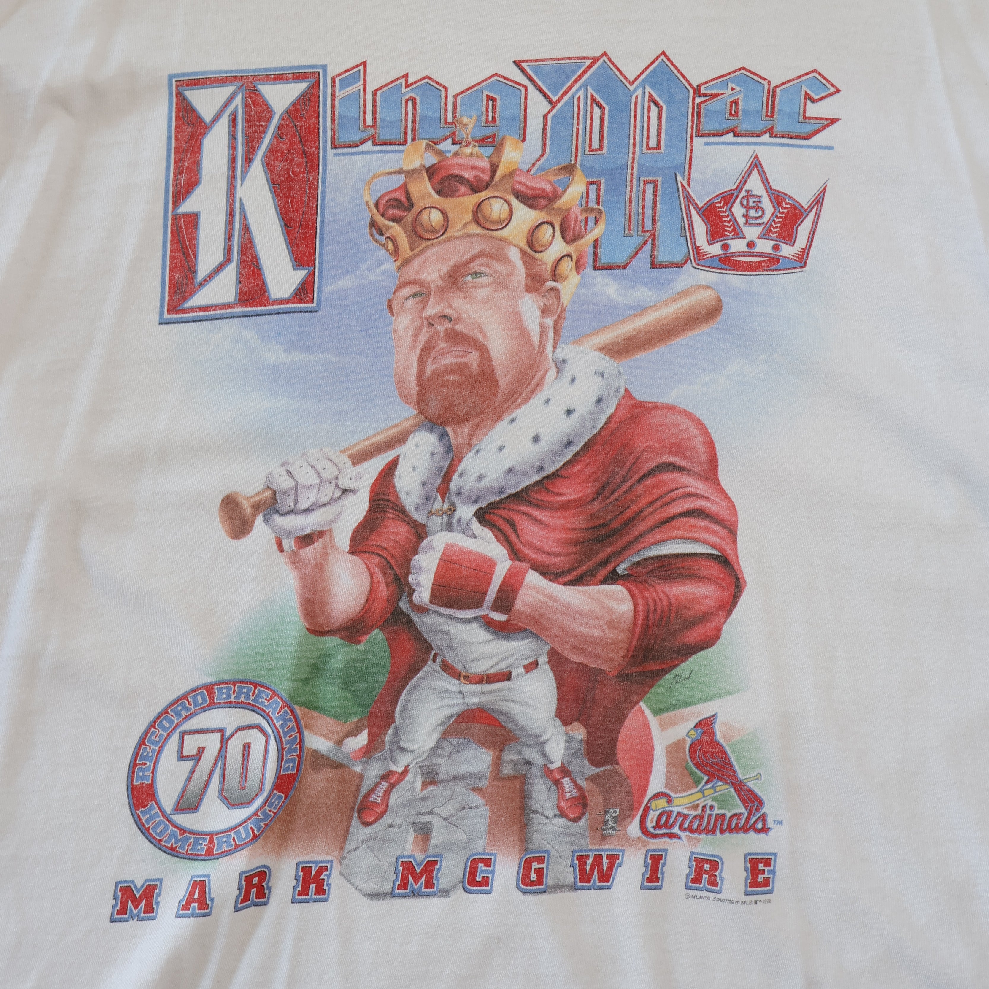 Mark McGwire Home Run Record T-Shirt 1998 (XXL)