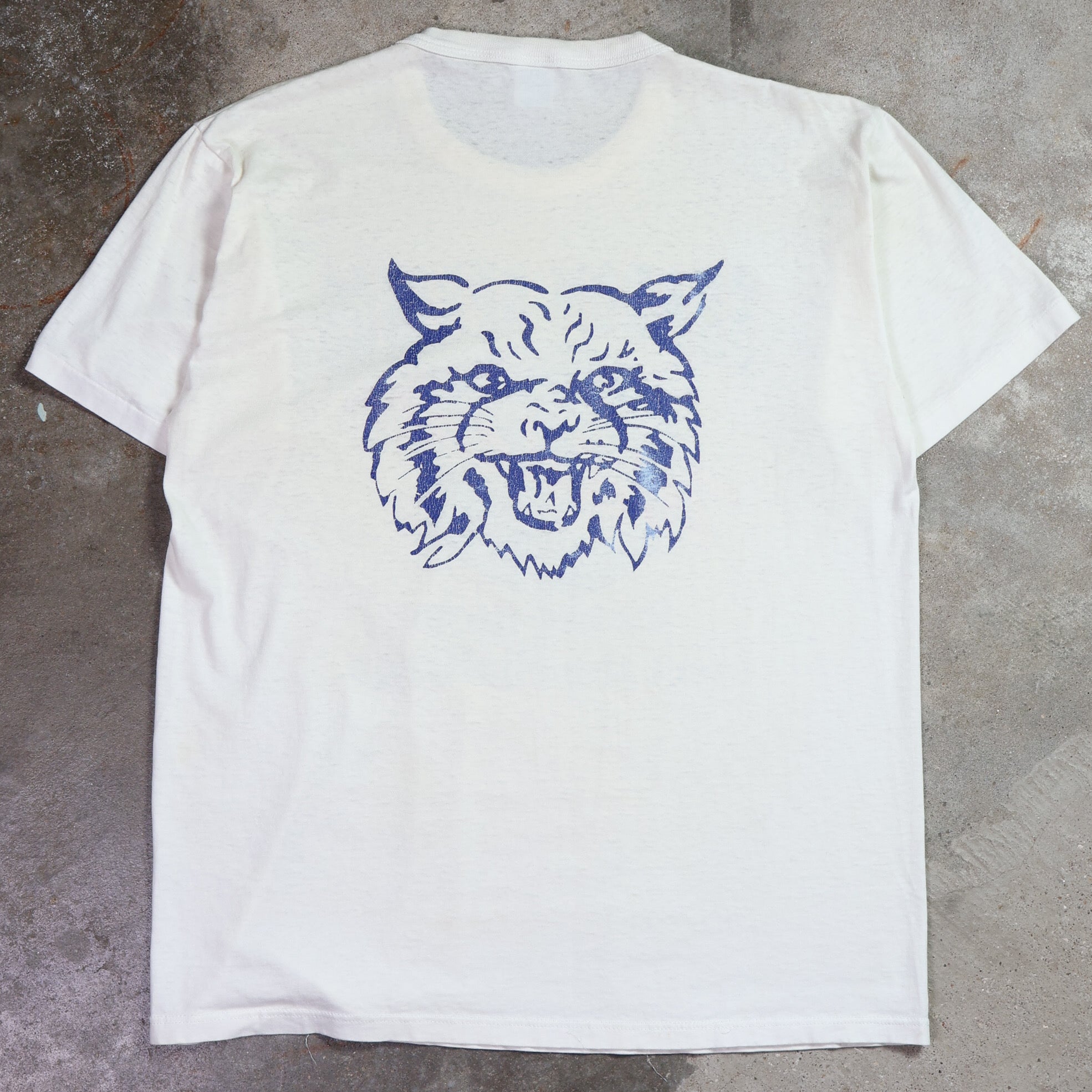 Wildcats Basketball T-Shirt 80s (Large)