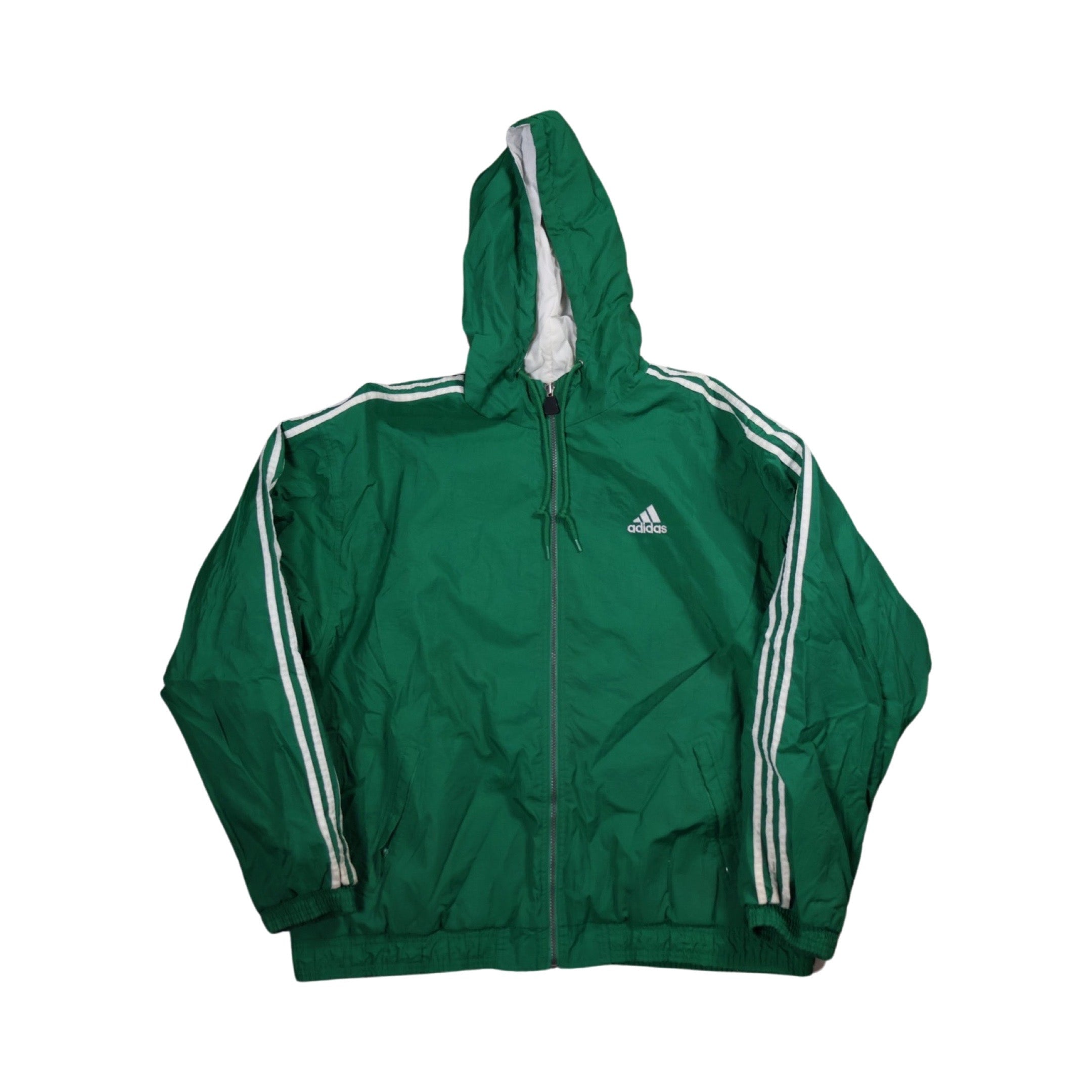 Green Adidas 90s Puffer Jacket (XL)