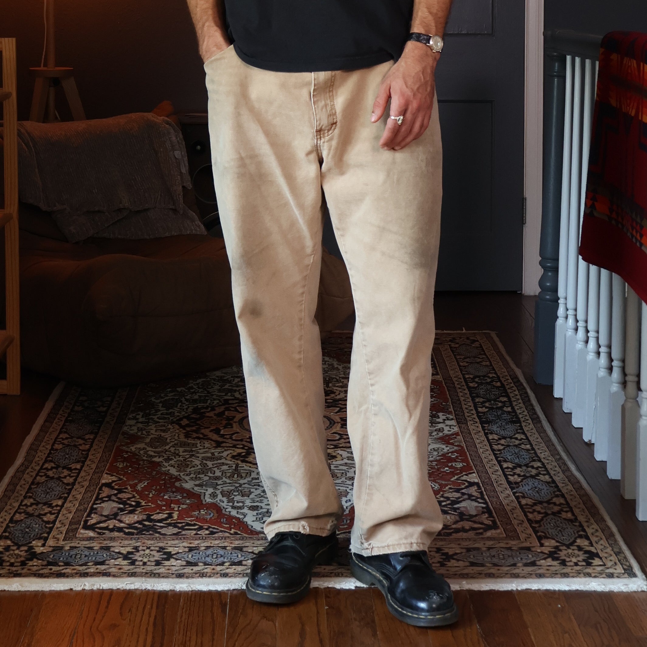 Tan Dickies Carpenter Pants (40")