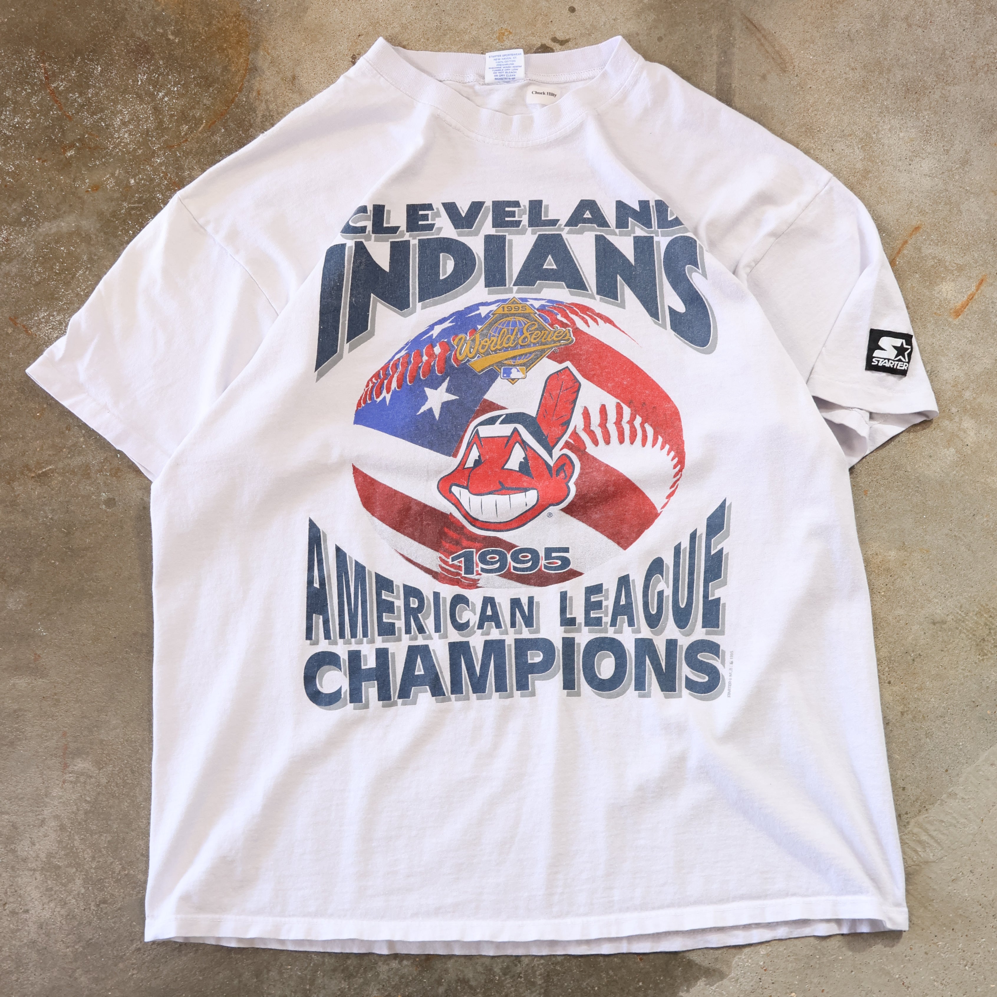Cleveland Indians 1995 AL Champs T-Shirt (Large)