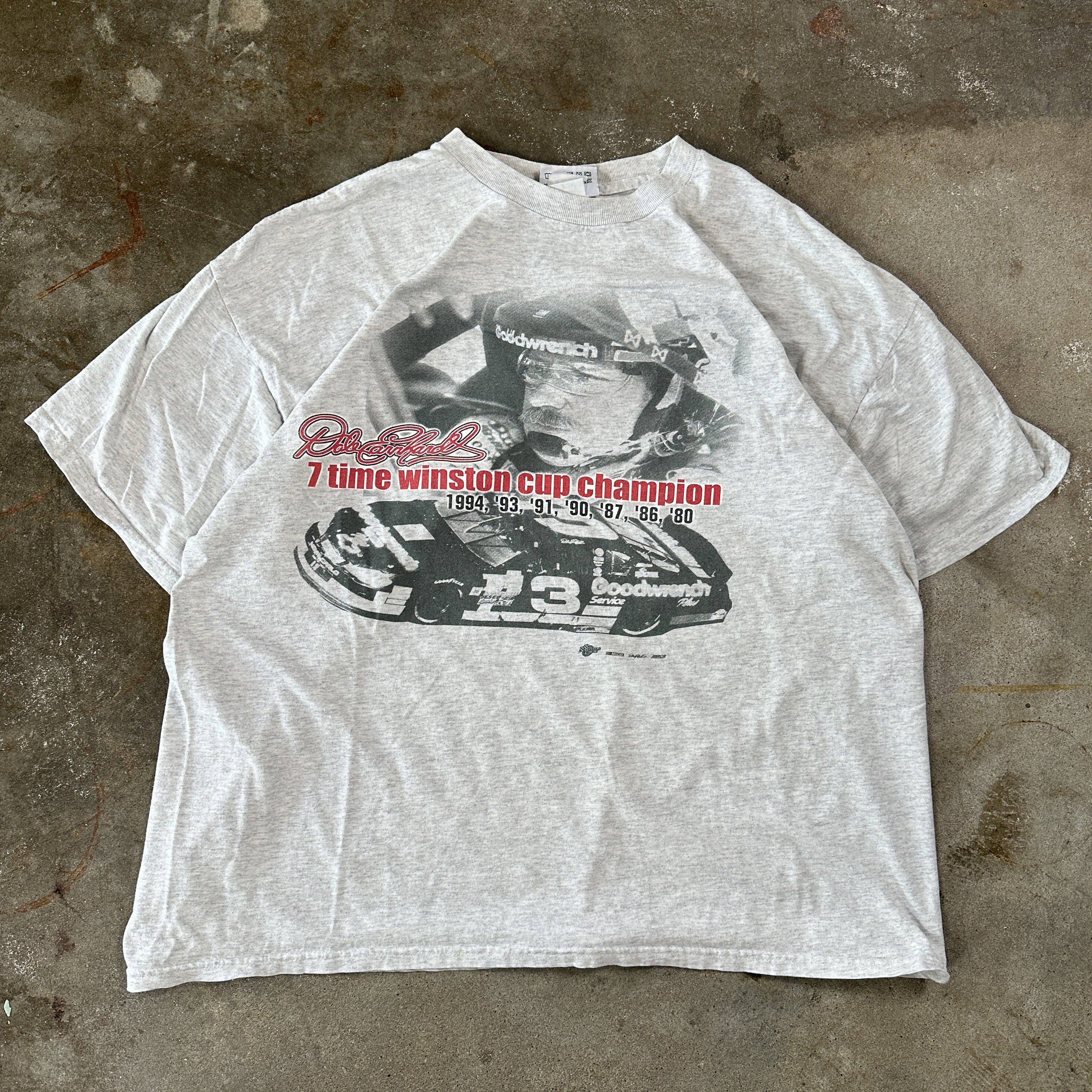 Dale Earnhardt 7 Time Winston Cup Champ 1994 T-Shirt (XXL)