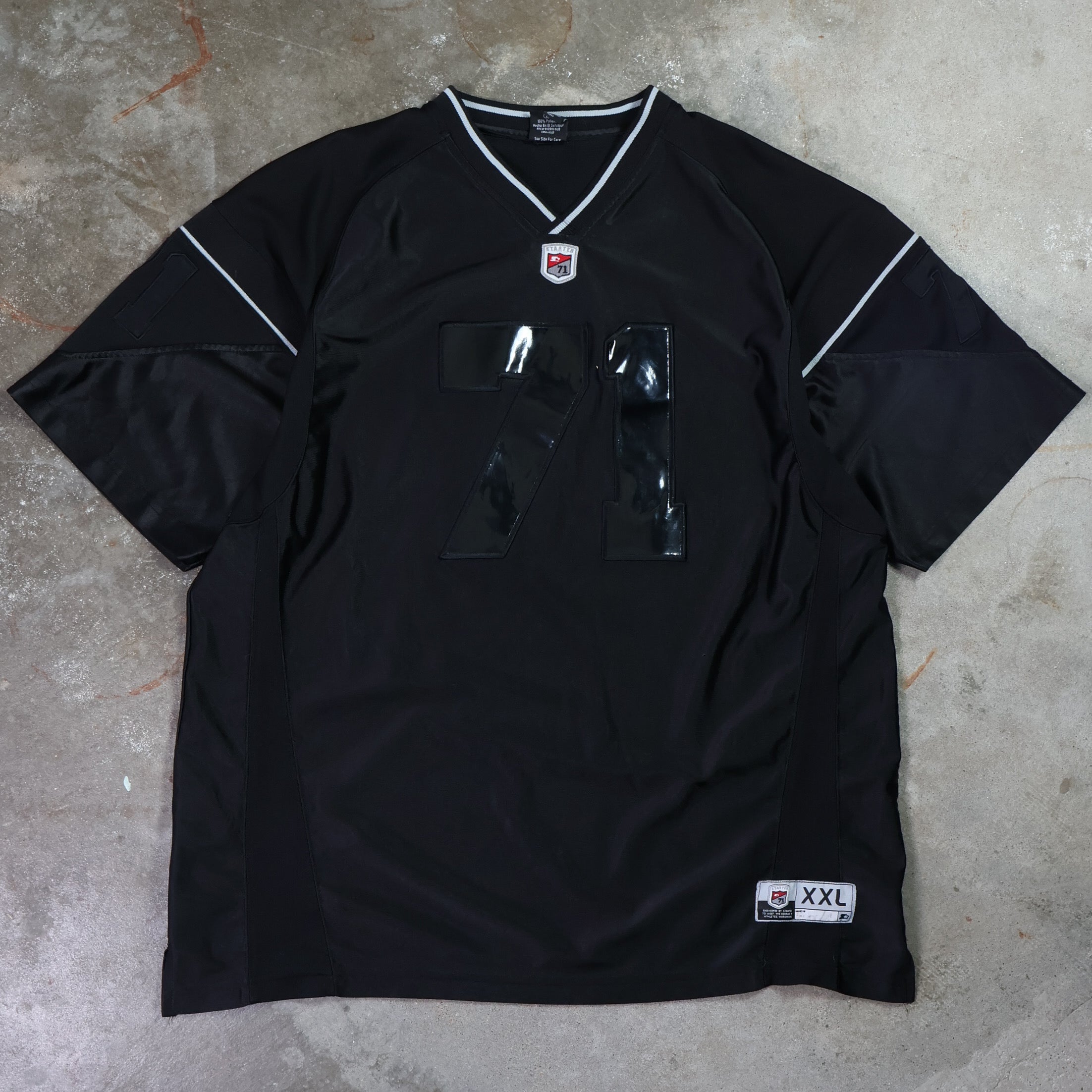 Starter All Black Football Jersey 90s (XL)