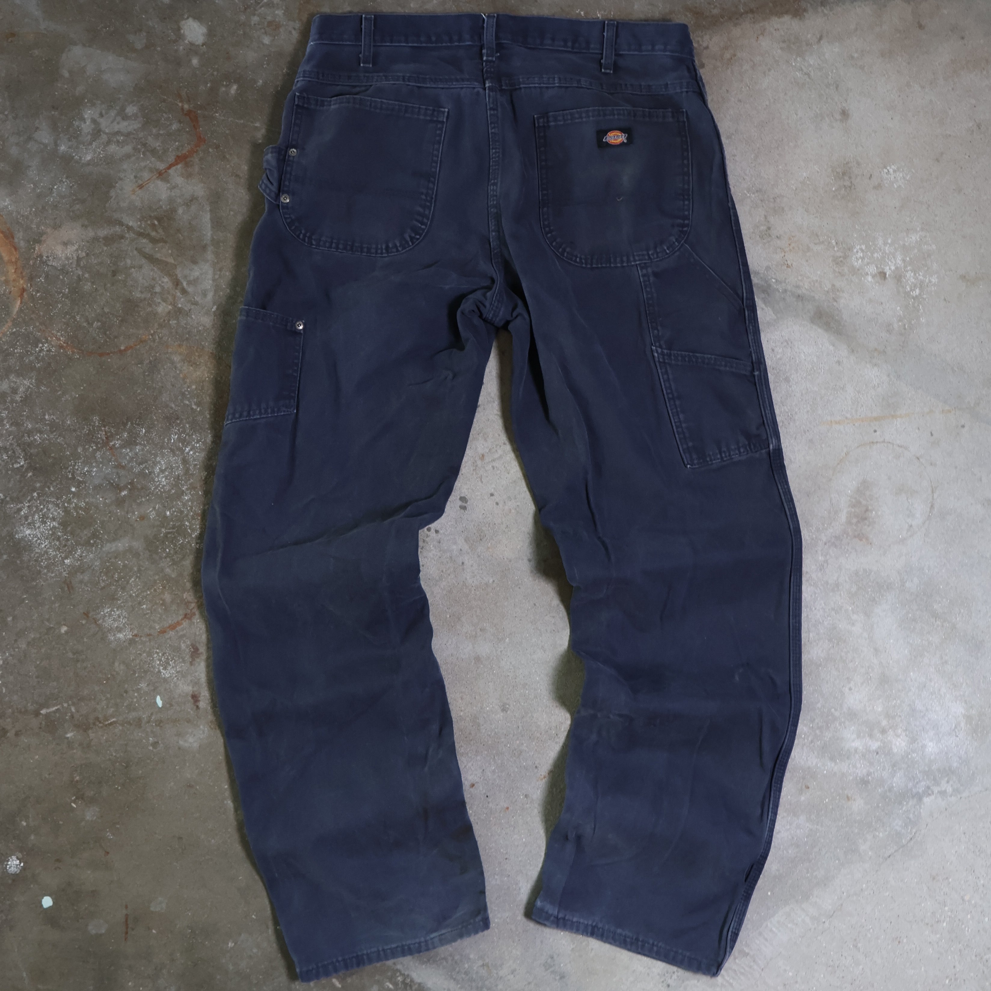 Dark Navy Dickies Carpenter Pants (35")