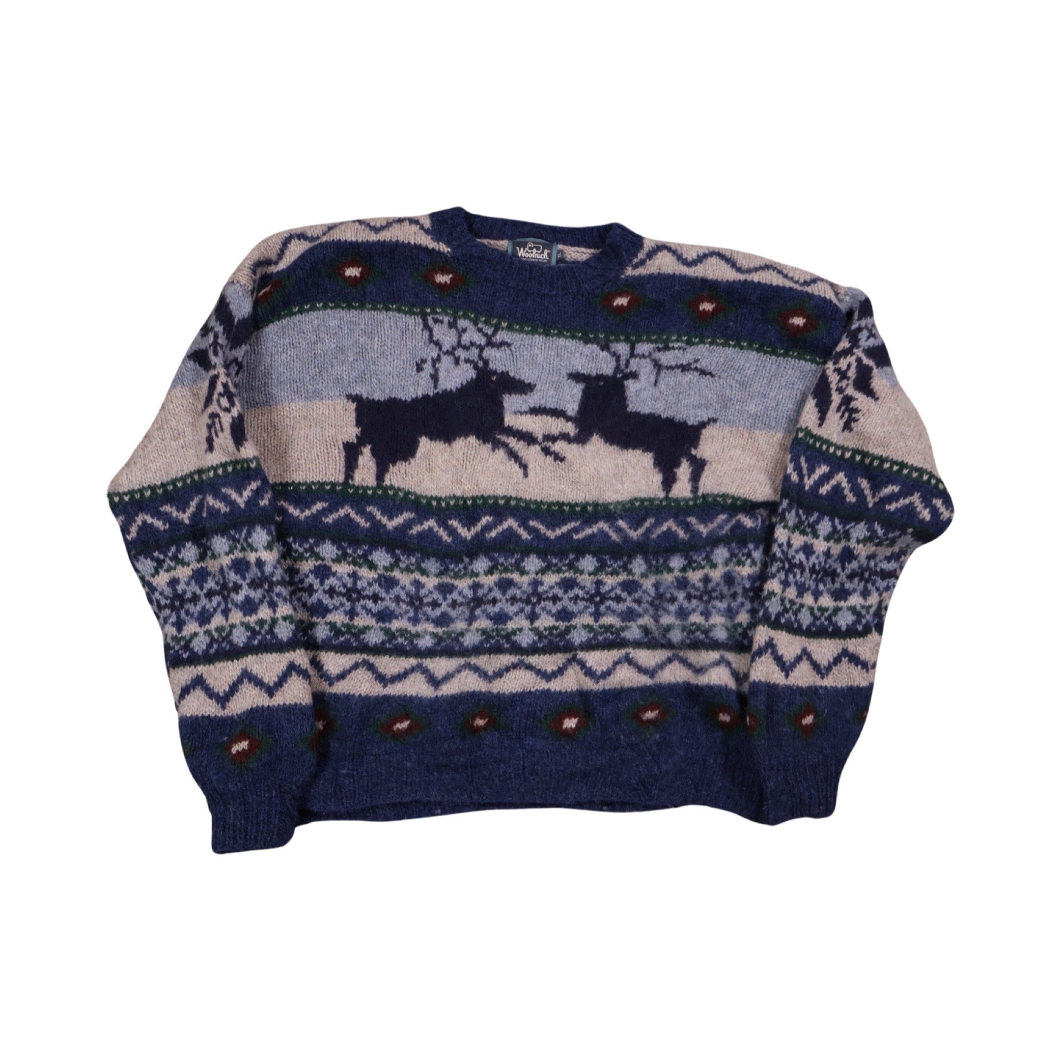 Woolrich Reindeer Knit Sweater (XL)