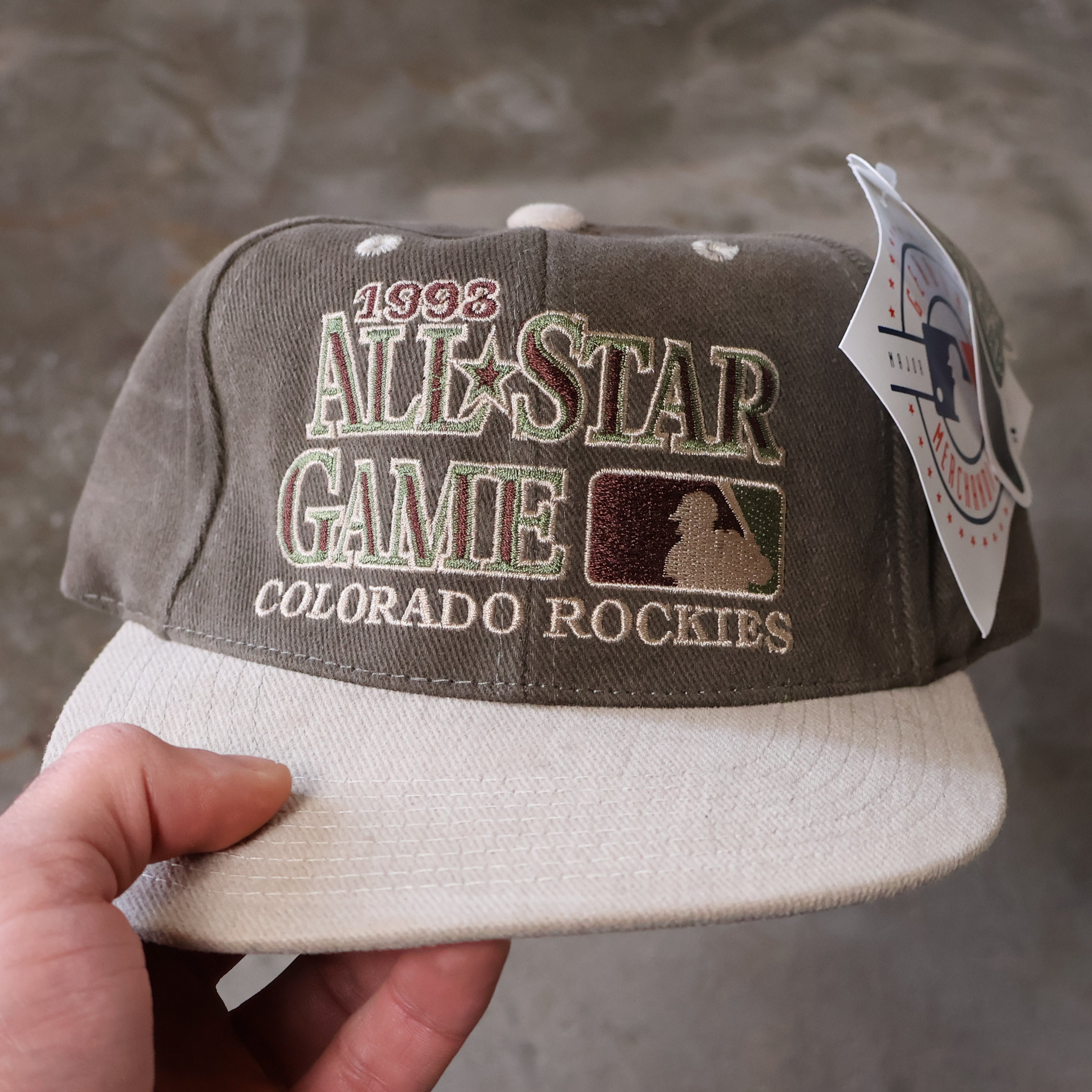 Earth Tone Deadstock MLB All Star 1998 Hat