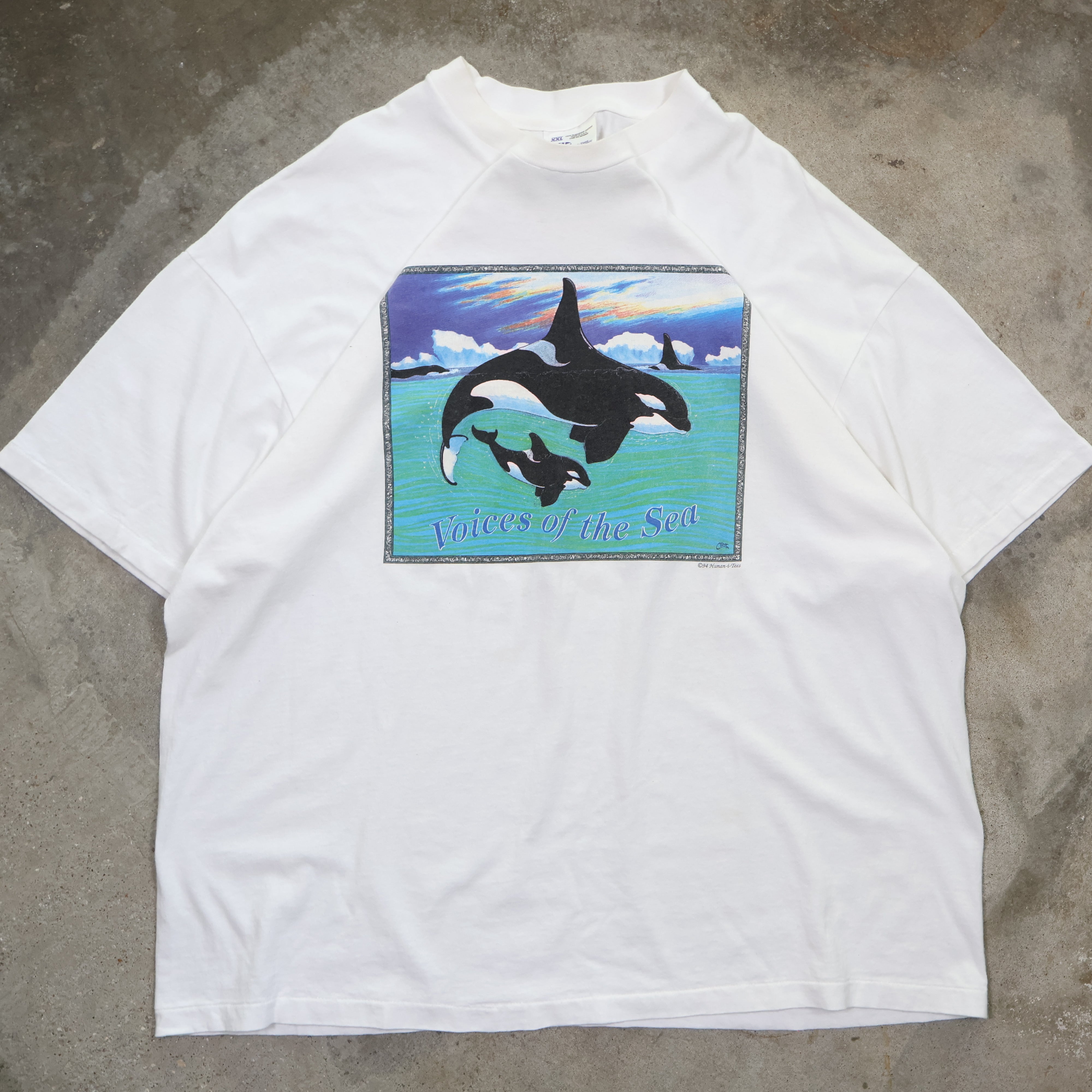 Orca Whale Voices of the Sea T-Shirt 1994 (XXL)