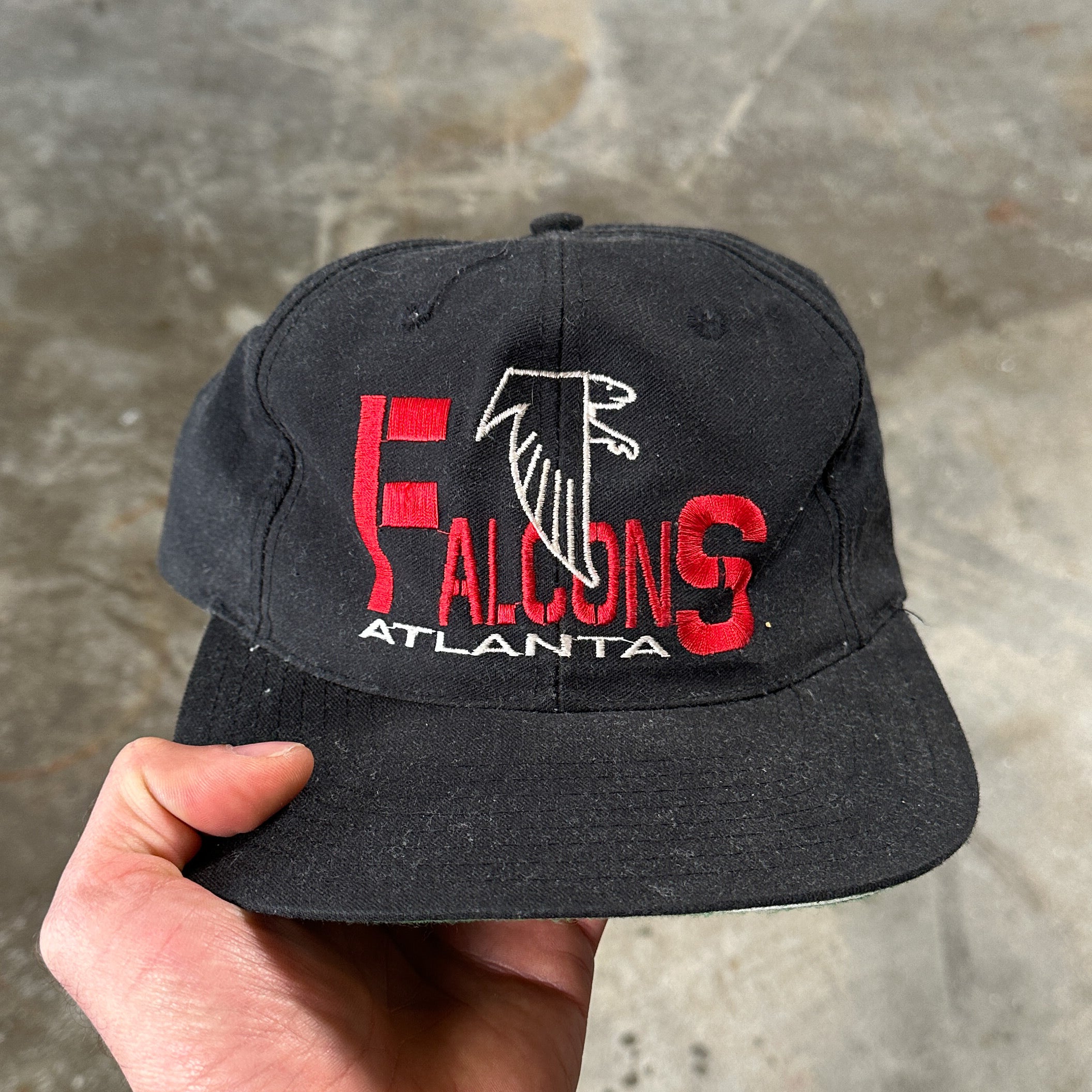 Atlanta Falcons Dirtybird Snapback Hat 90s