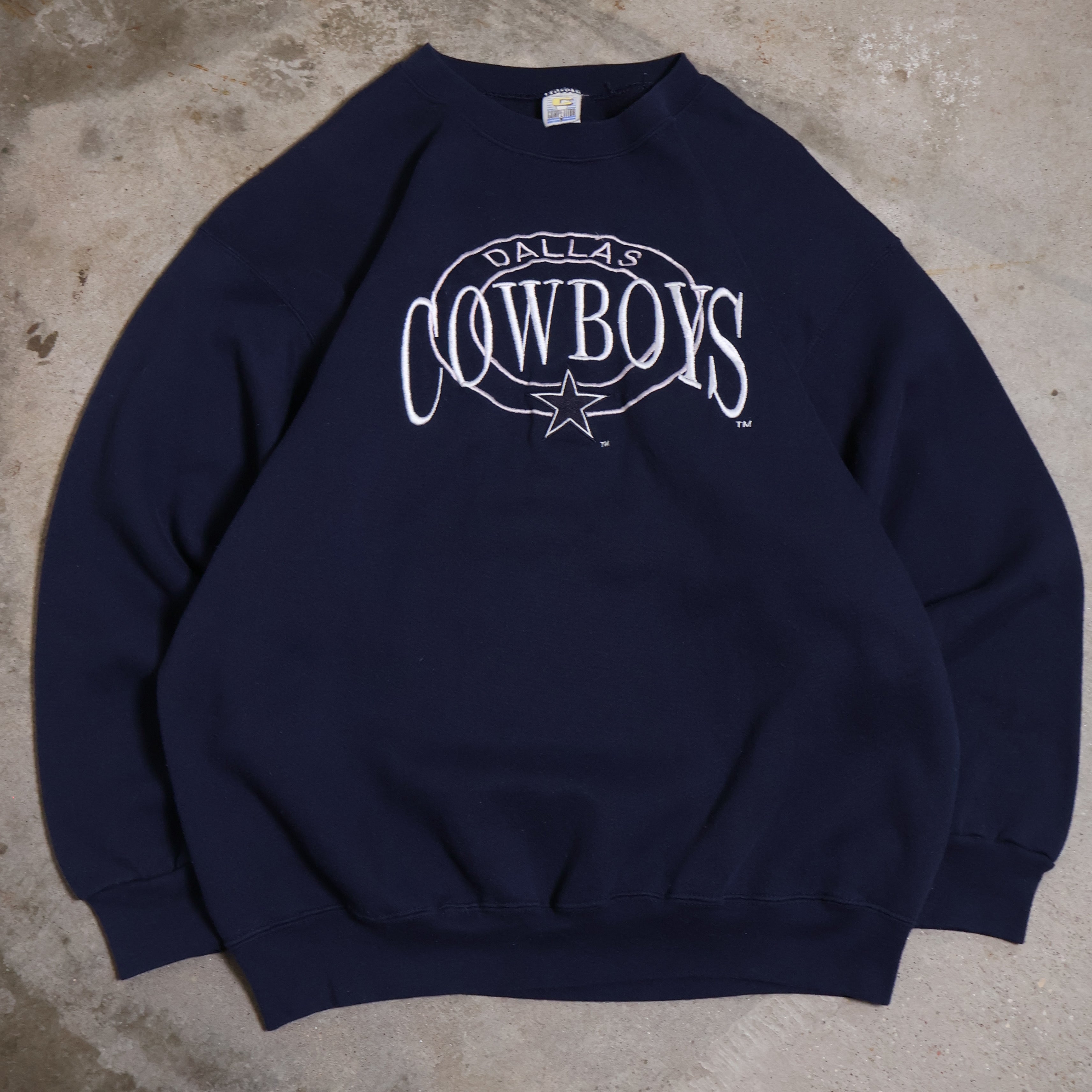 Dallas Cowboys Embroidered Sweatshirt 90s (XXL)