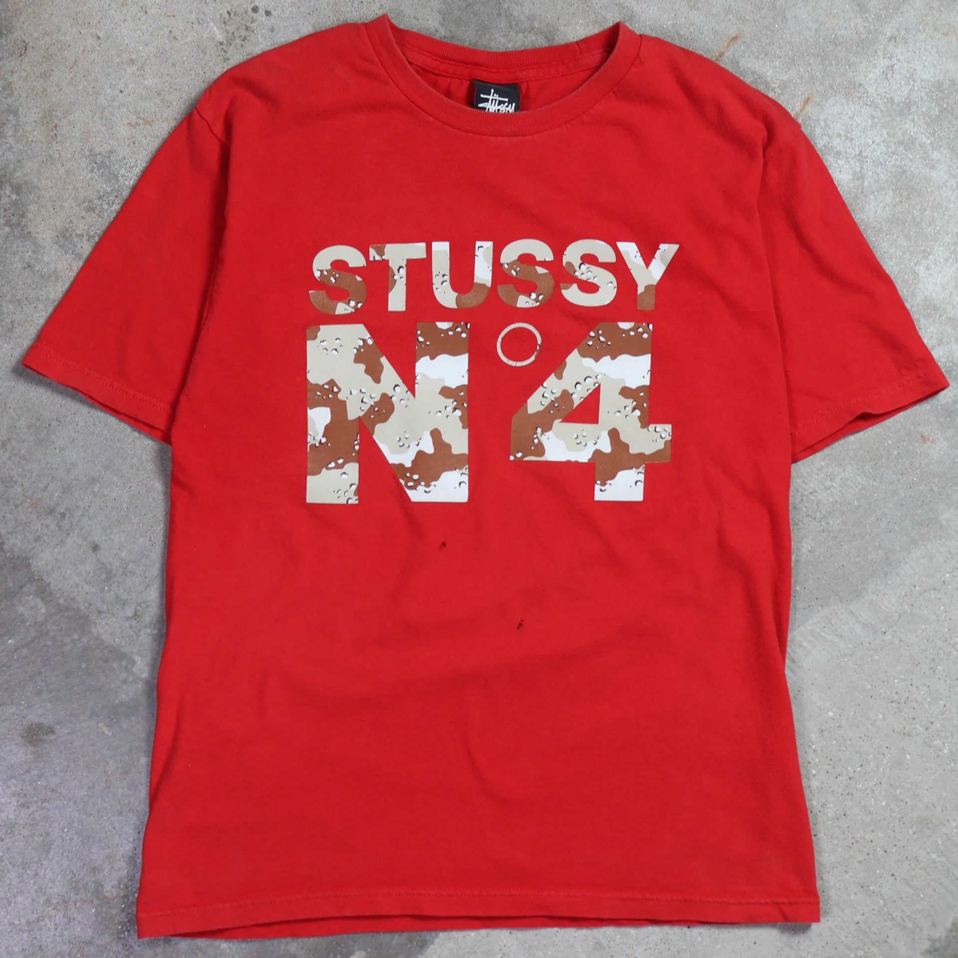 Stussy N4 Camo T-Shirt (Small)