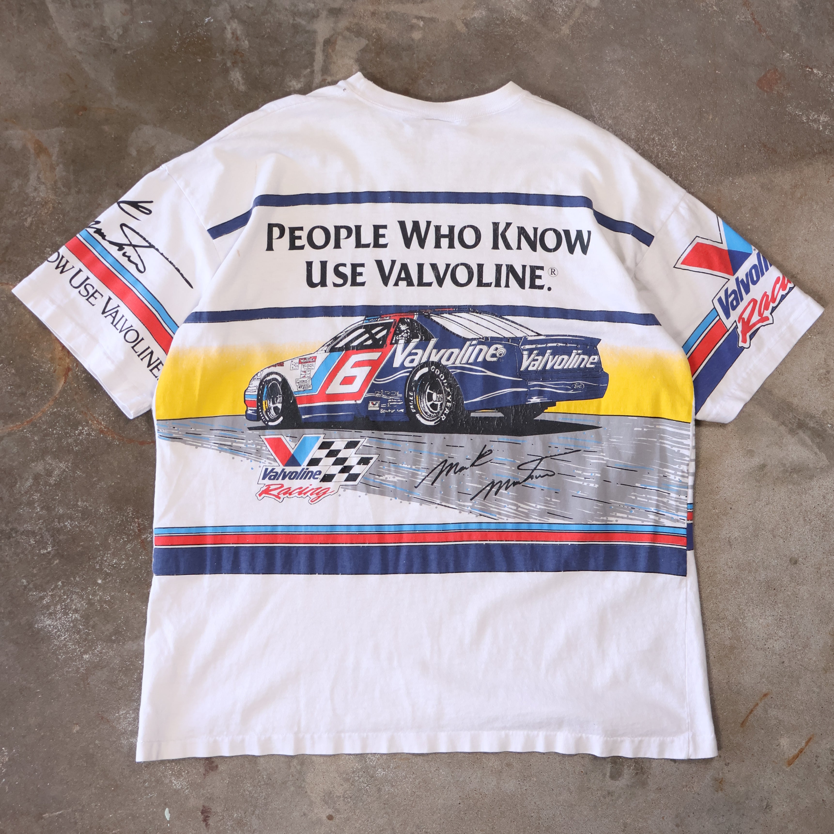 Mark Martin All-Over Print Nascar T-Shirt 1993 (XL)