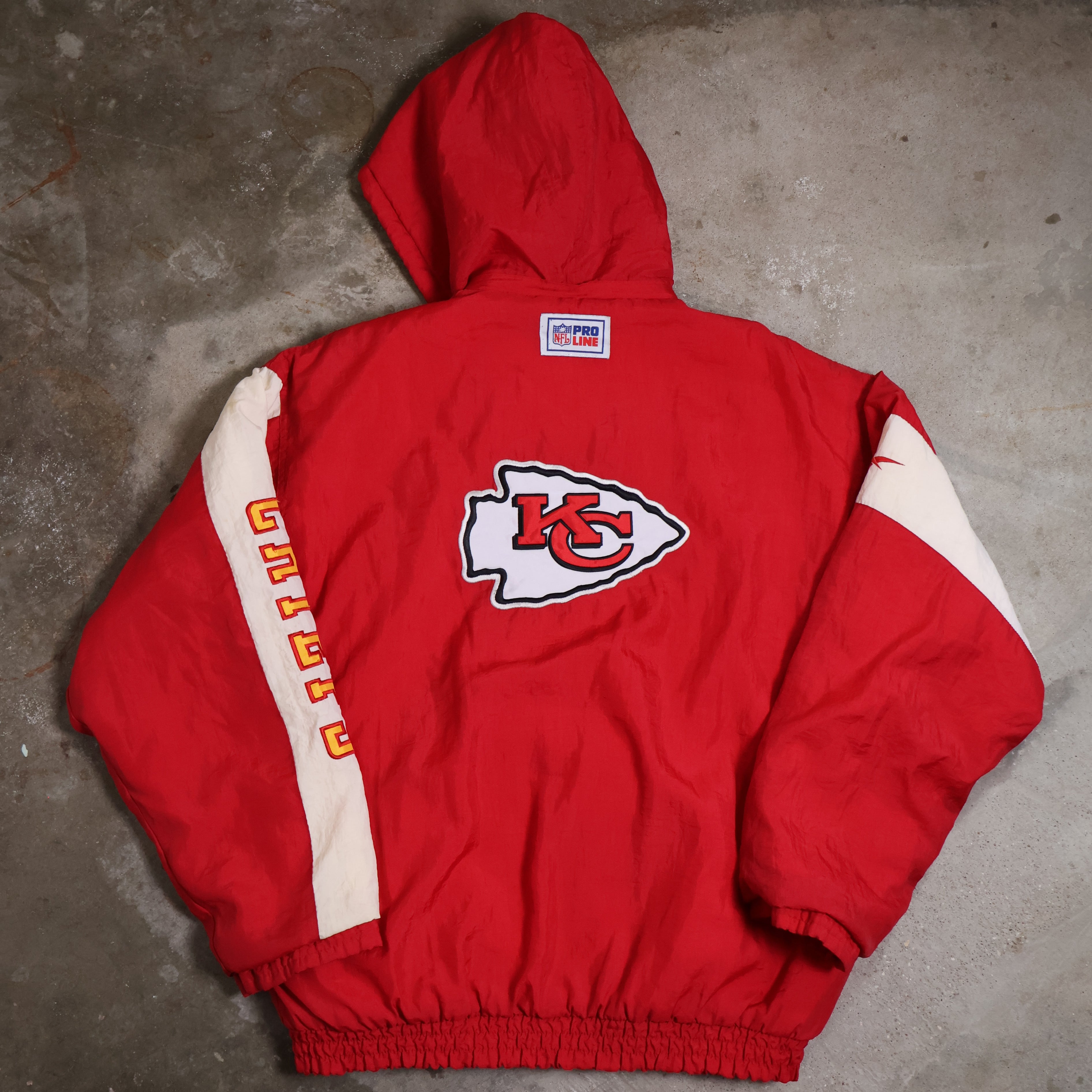 KC Chiefs Reebok Puffer Jacket 90s (XL)