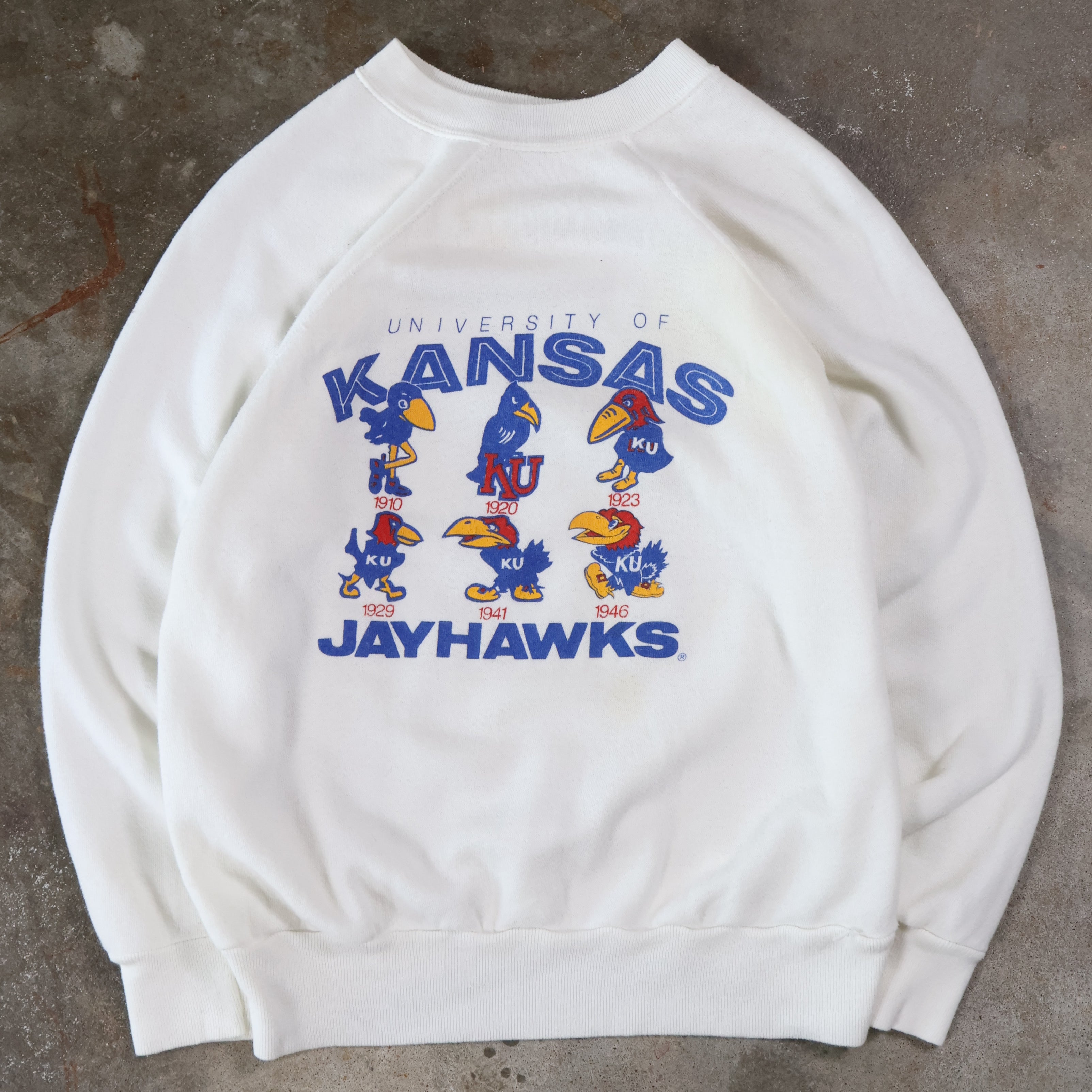 Vintage Rare University Of Kansas Retro Puma Kansas Jayhawks Sweatshirt orders XL