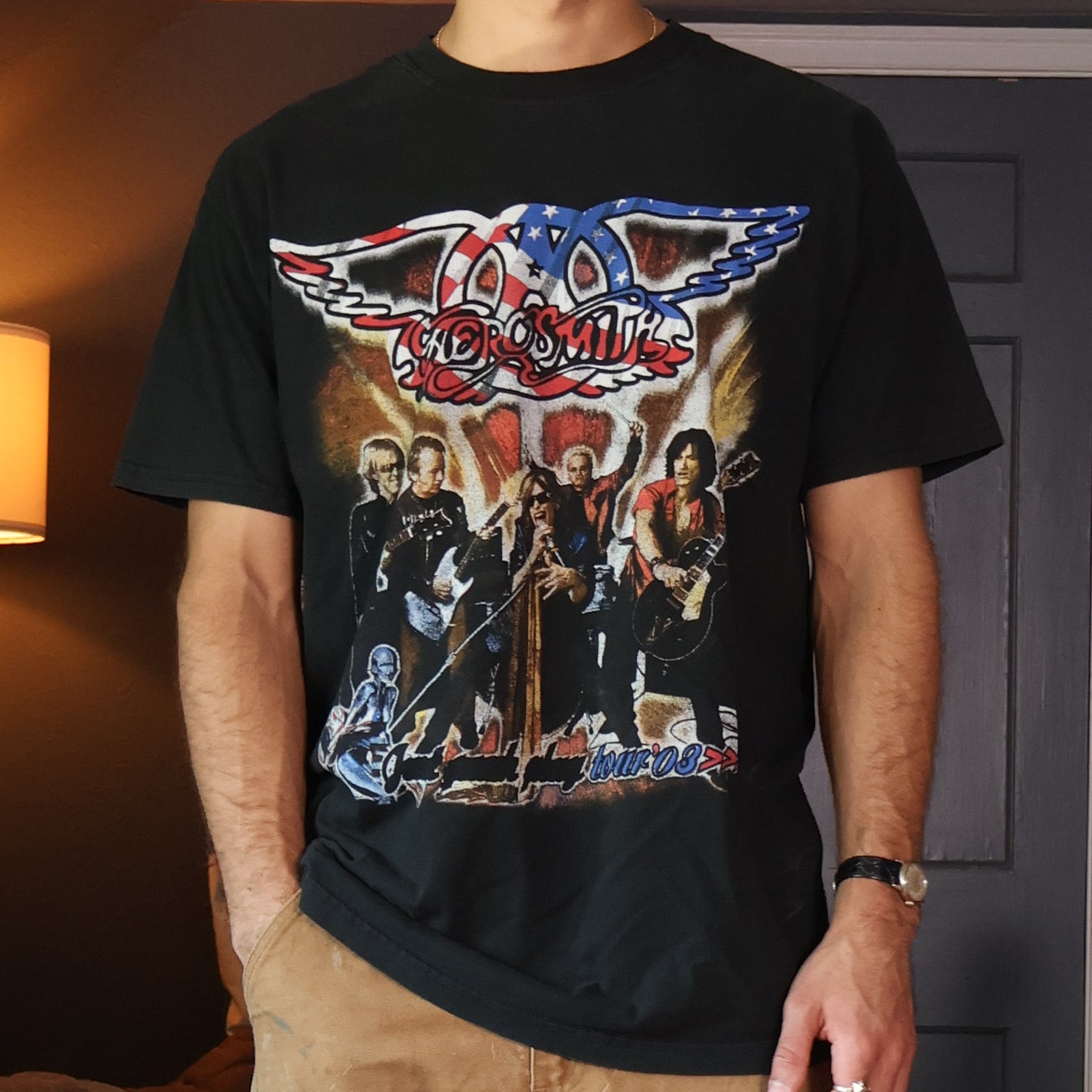 Aerosmith Summer Tour 2003 T-Shirt (Large)