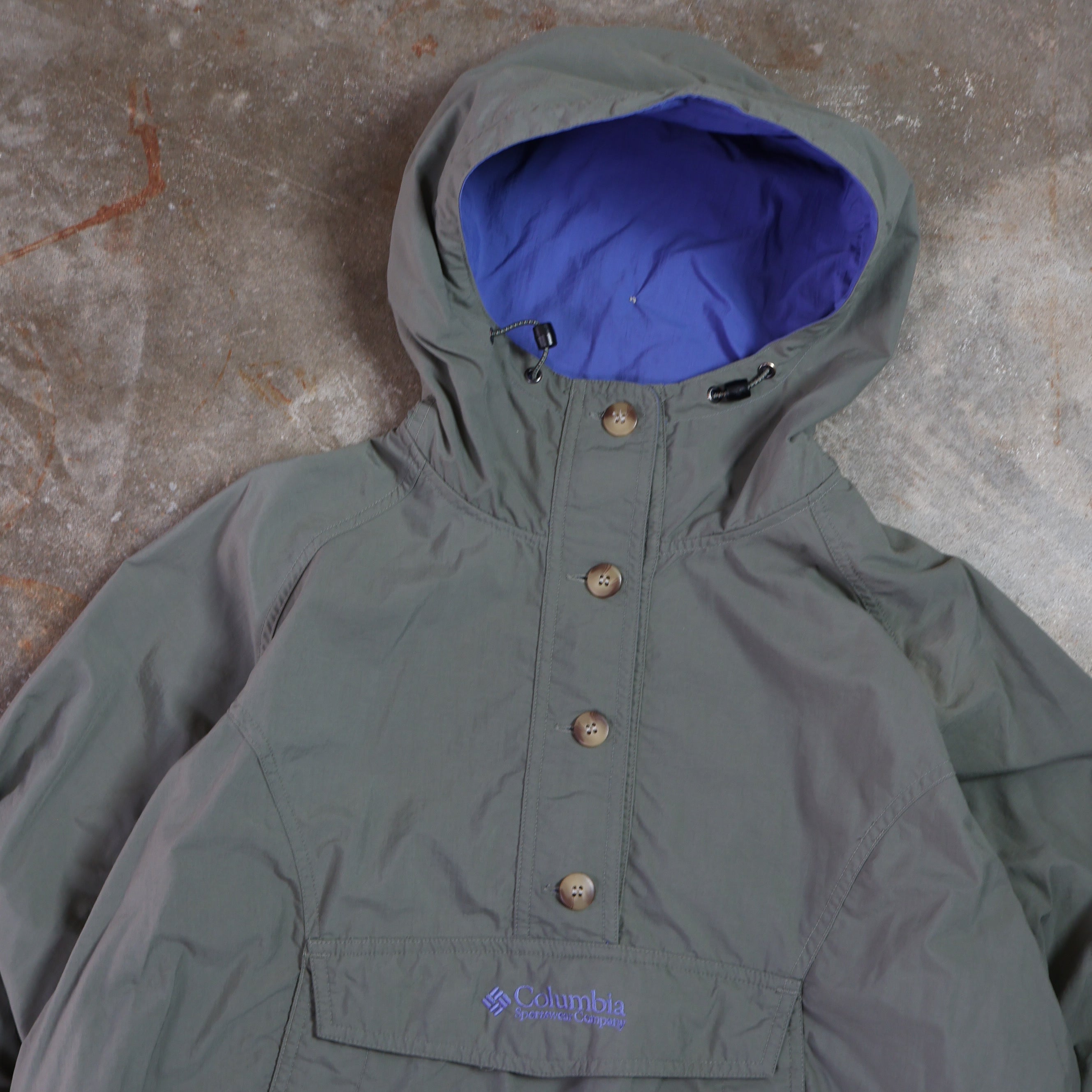 Green Columbia Anorek Jacket 90s (Medium)