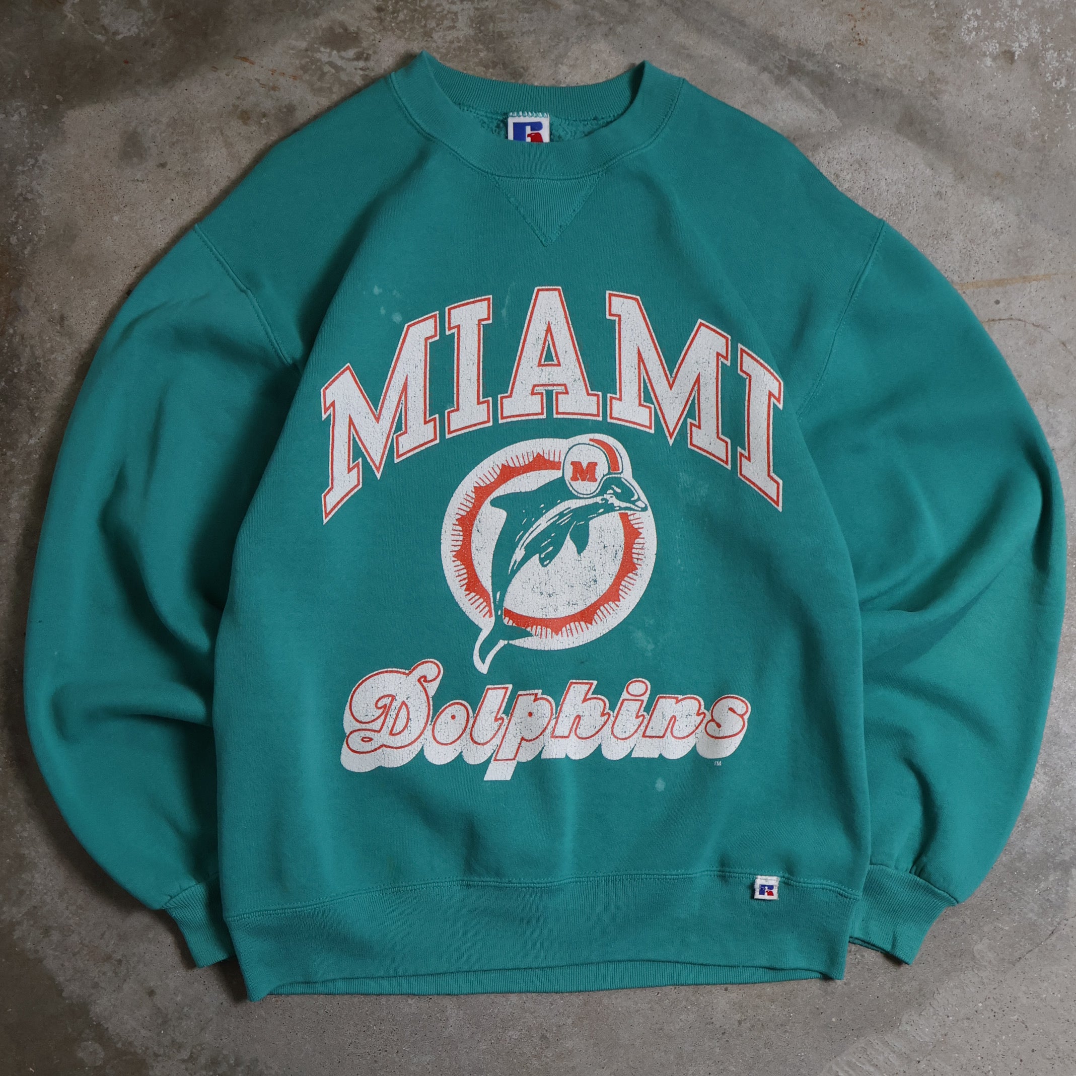 Miami Dolphins Sweatshirt 90s (Medium)