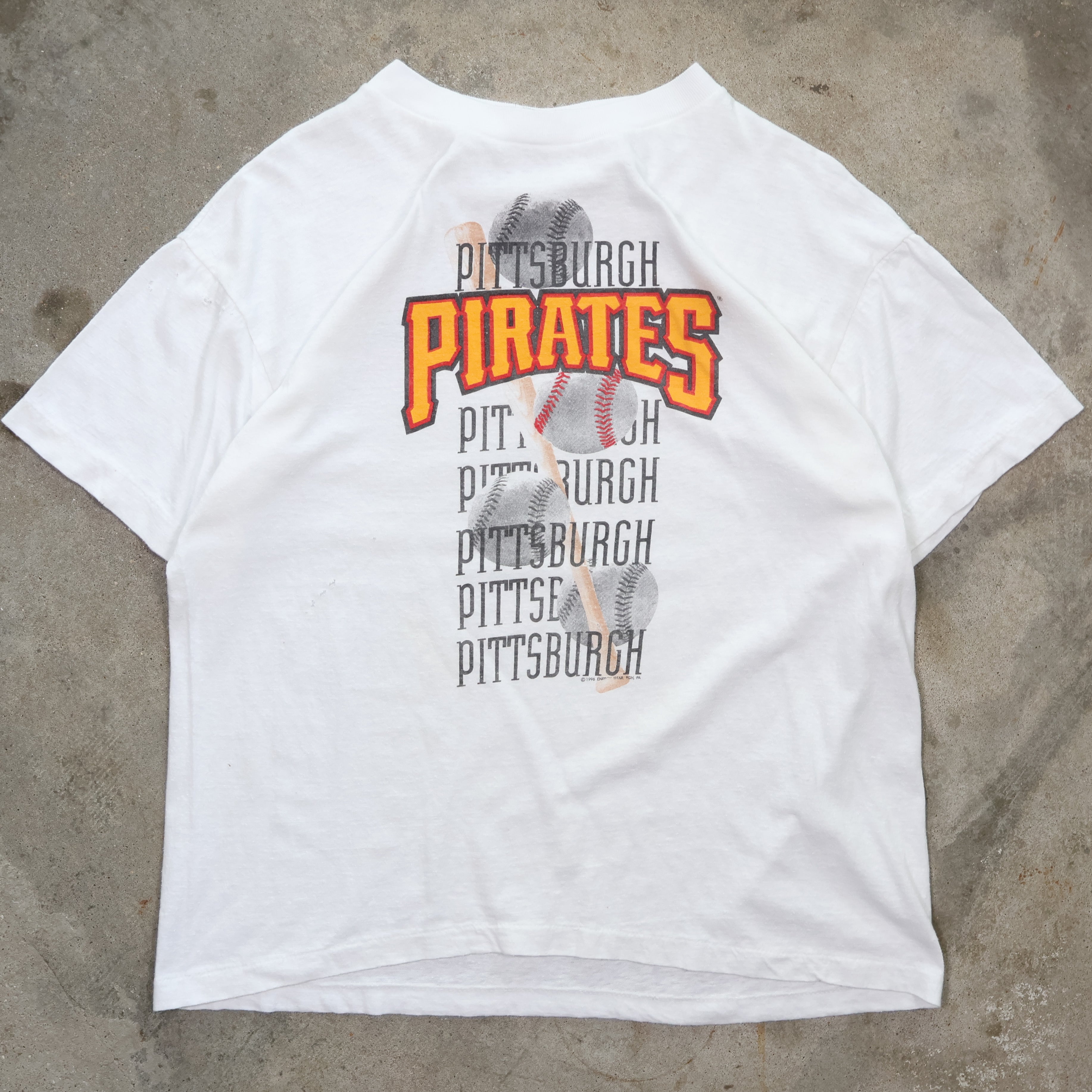 Pittsburg Pirates MLB Baseball T-Shirt 1996 (Medium)